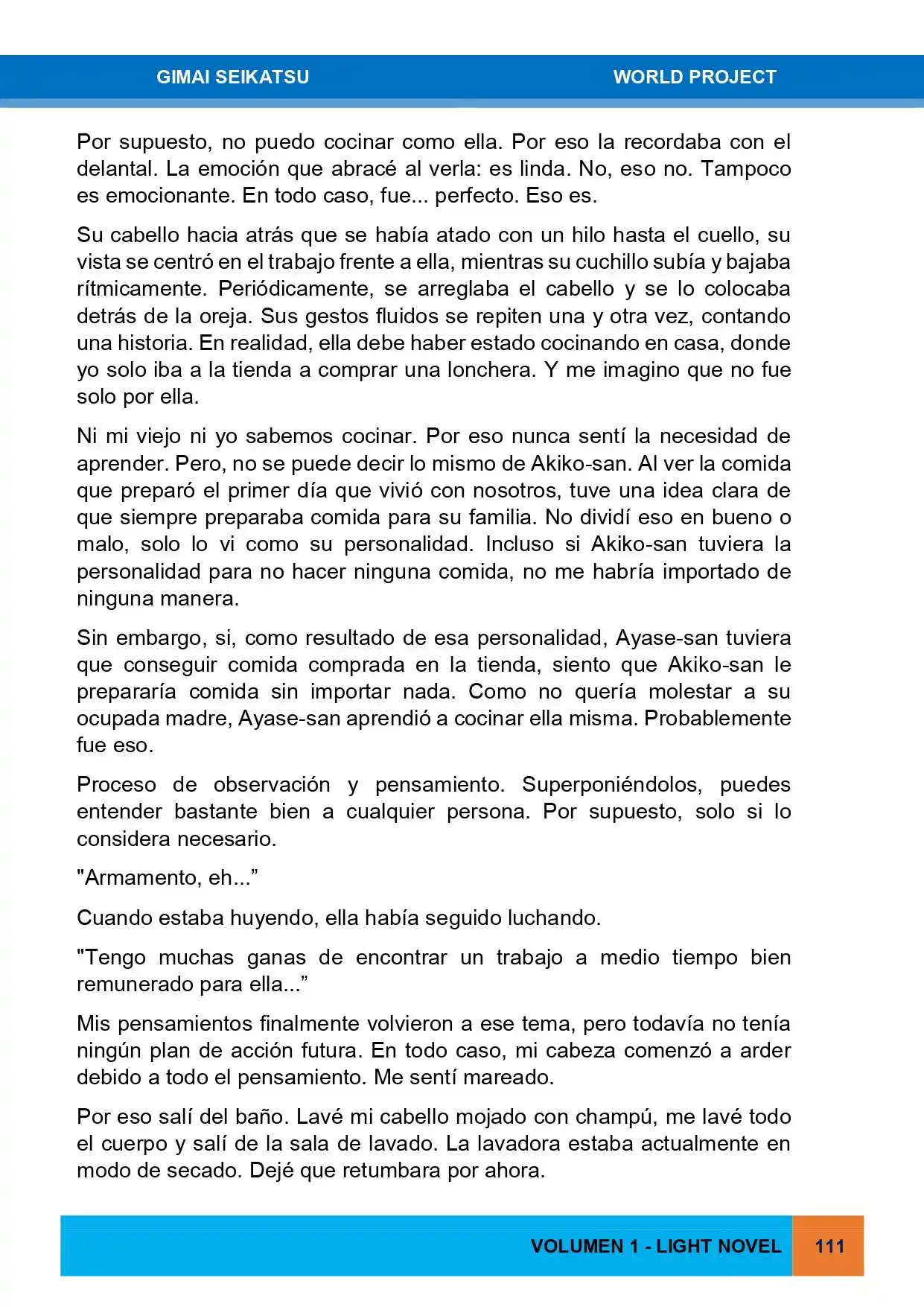 Gimai Seikatsu (Novela) - Capítulo 4 - Página 19 - LectorTMOo