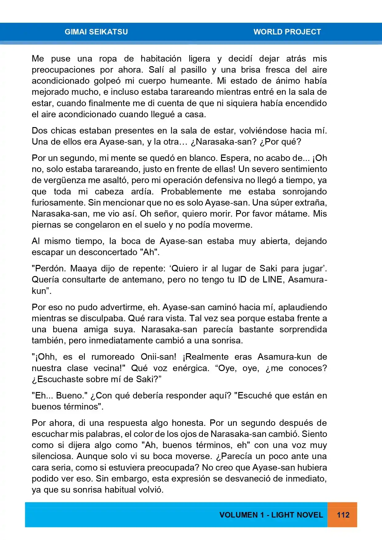 Gimai Seikatsu (Novela) - Capítulo 4 - Página 20 - LectorTMOo