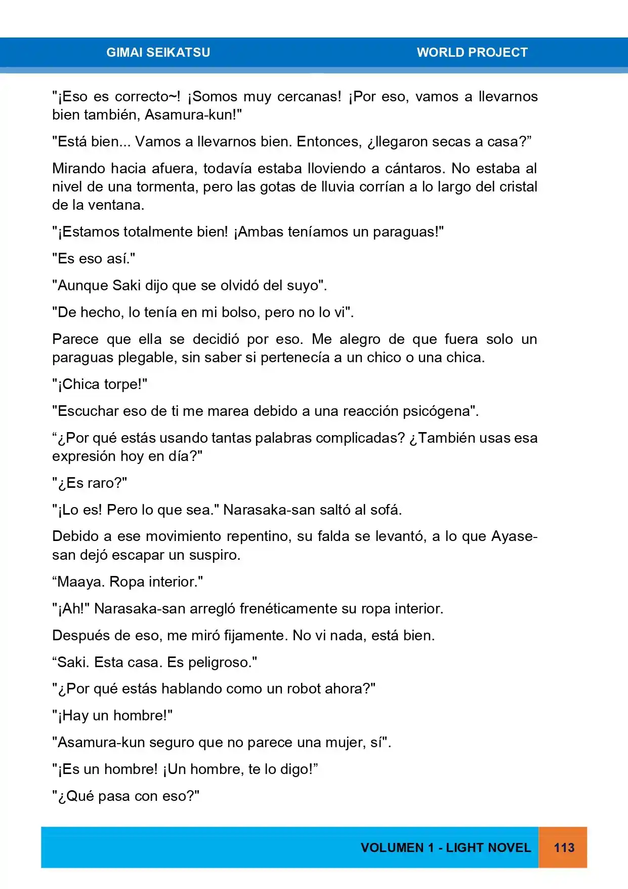 Gimai Seikatsu (Novela) - Capítulo 4 - Página 21 - LectorTMOo
