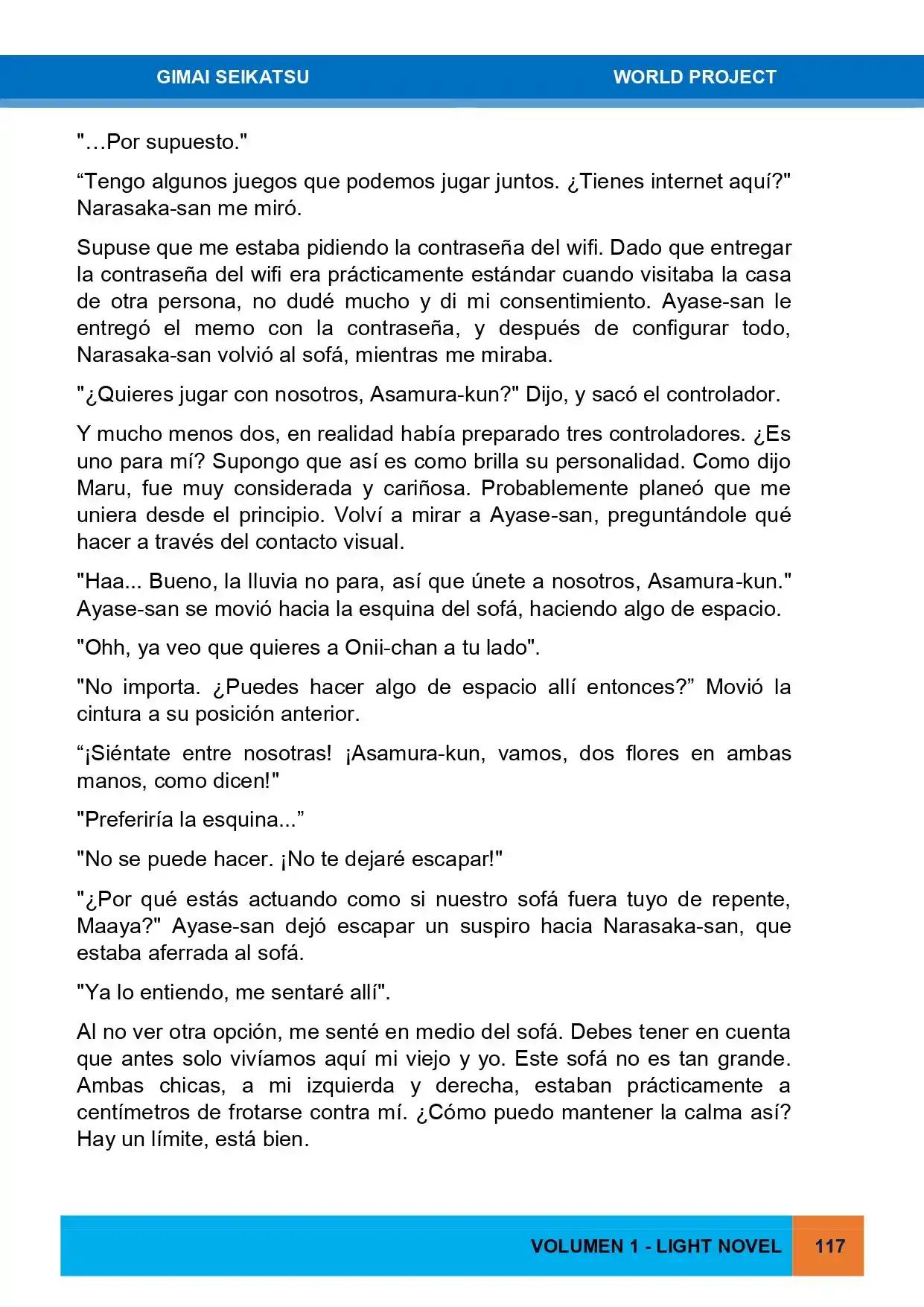 Gimai Seikatsu (Novela) - Capítulo 4 - Página 25 - LectorTMOo