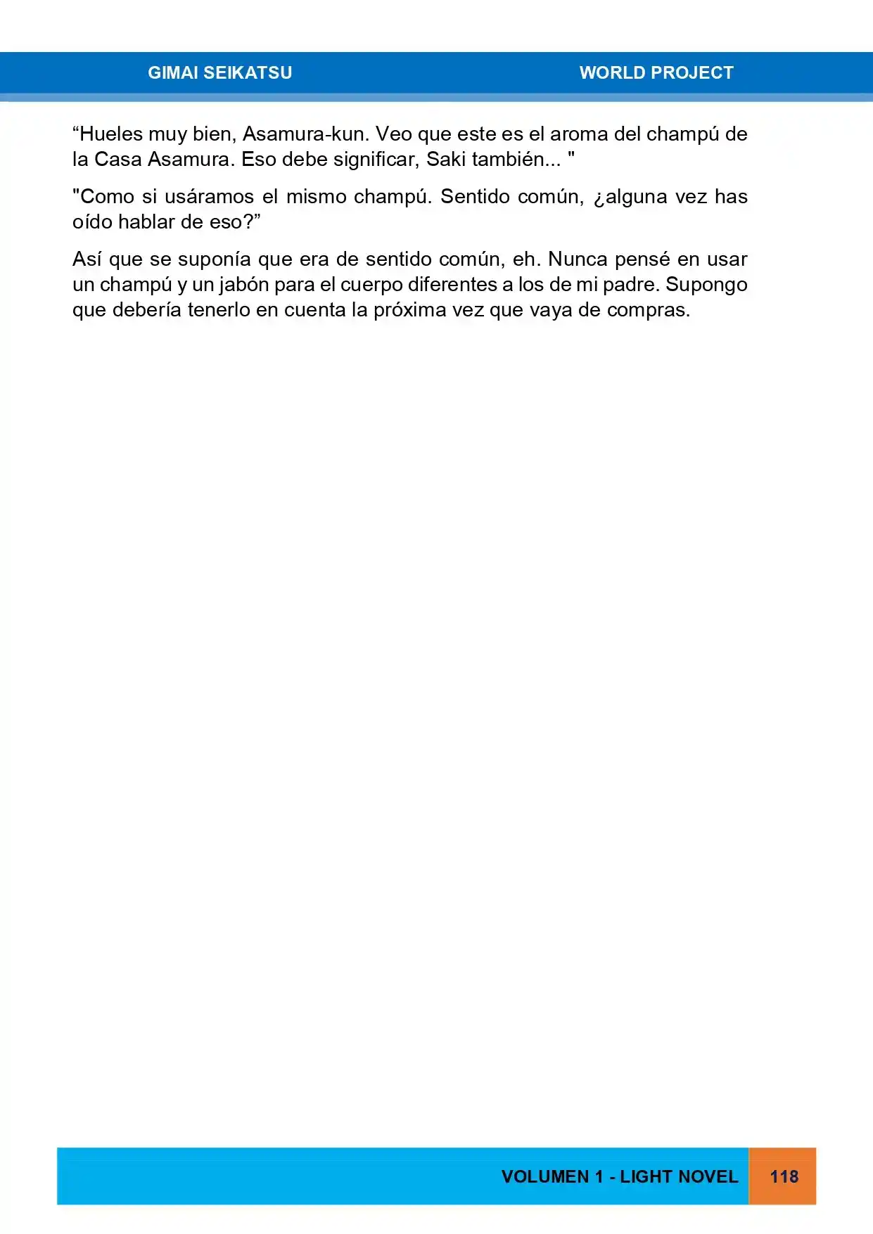 Gimai Seikatsu (Novela) - Capítulo 4 - Página 26 - LectorTMOo
