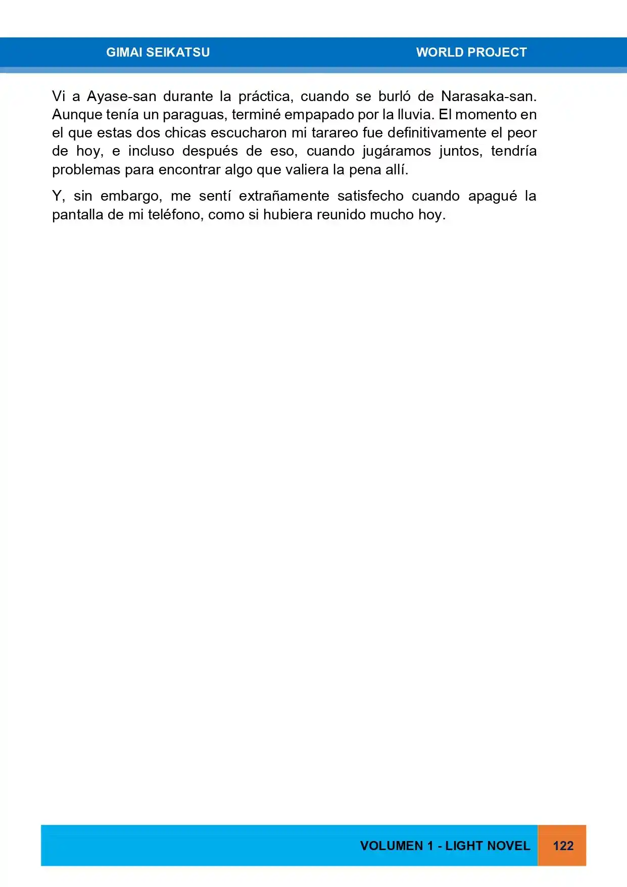 Gimai Seikatsu (Novela) - Capítulo 4 - Página 30 - LectorTMOo