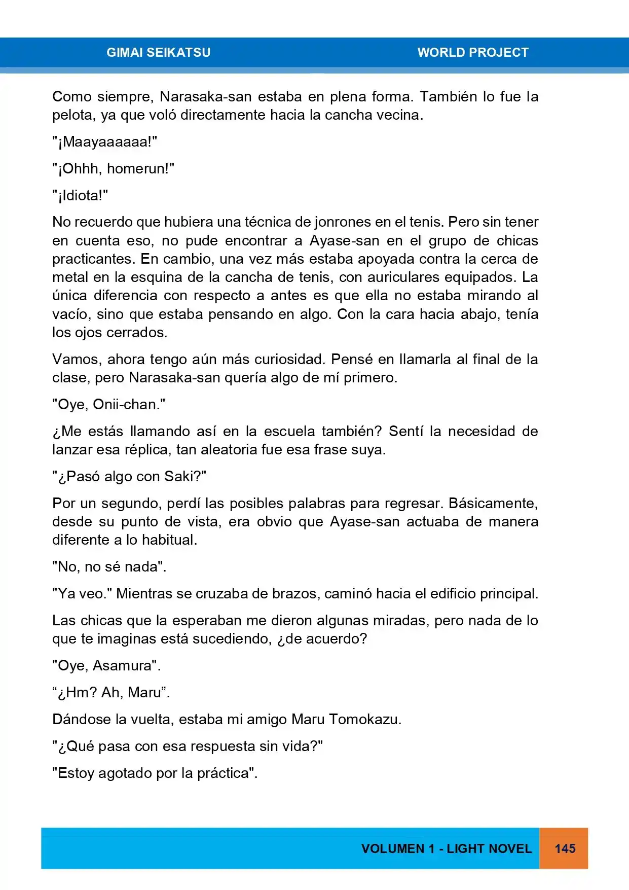 Gimai Seikatsu (Novela) - Capítulo 6 - Página 2 - LectorTMOo