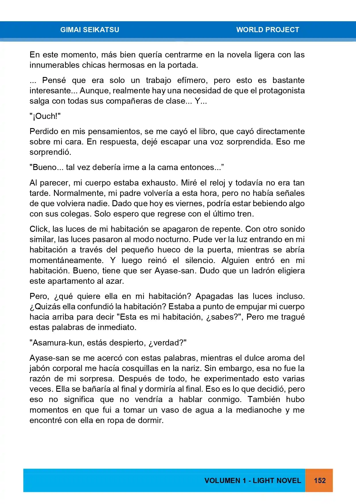 Gimai Seikatsu (Novela) - Capítulo 6 - Página 9 - LectorTMOo