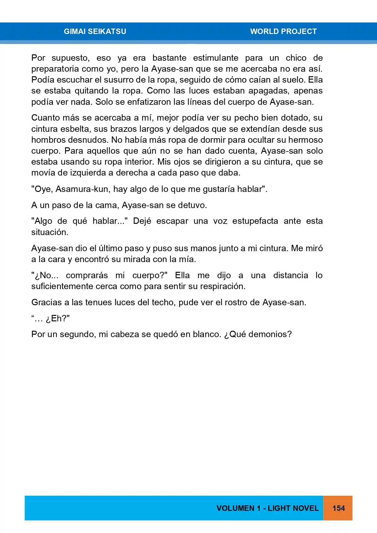 Gimai Seikatsu (Novela) - Capítulo 6 - Página 11 - LectorTMOo