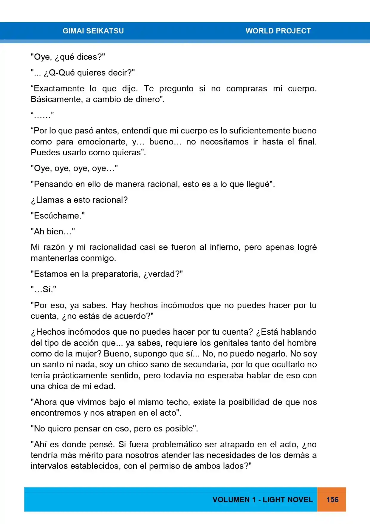 Gimai Seikatsu (Novela) - Capítulo 6 - Página 13 - LectorTMOo