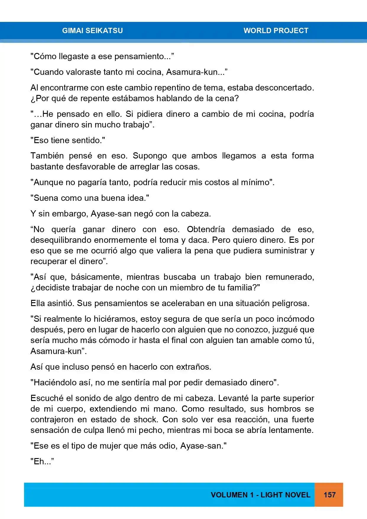 Gimai Seikatsu (Novela) - Capítulo 6 - Página 14 - LectorTMOo
