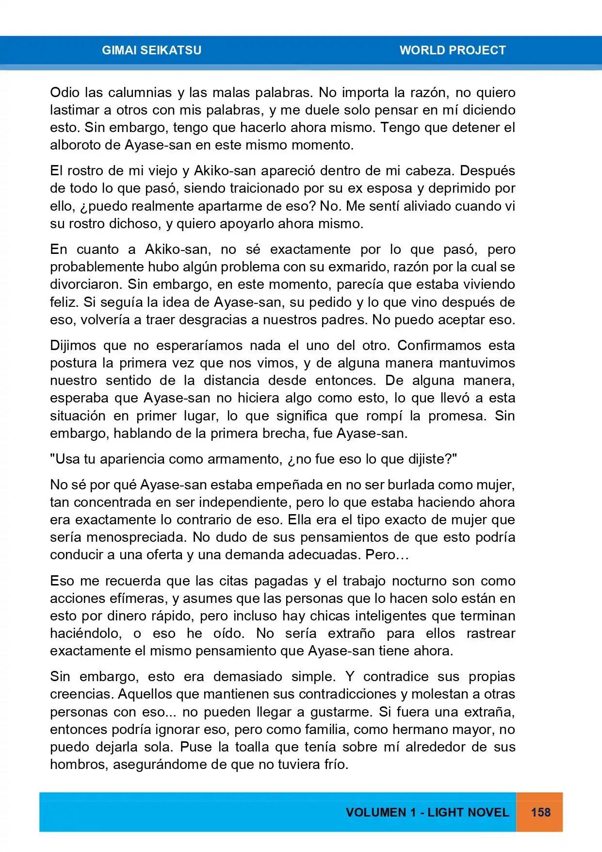 Gimai Seikatsu (Novela) - Capítulo 6 - Página 15 - LectorTMOo