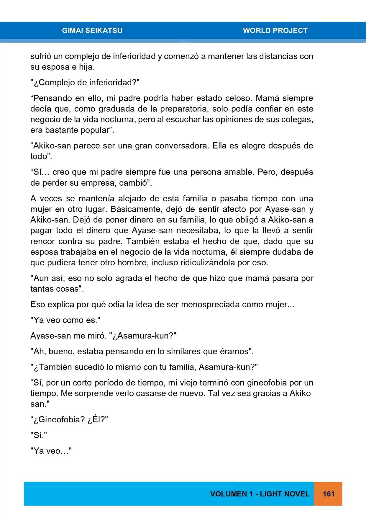 Gimai Seikatsu (Novela) - Capítulo 6 - Página 18 - LectorTMOo