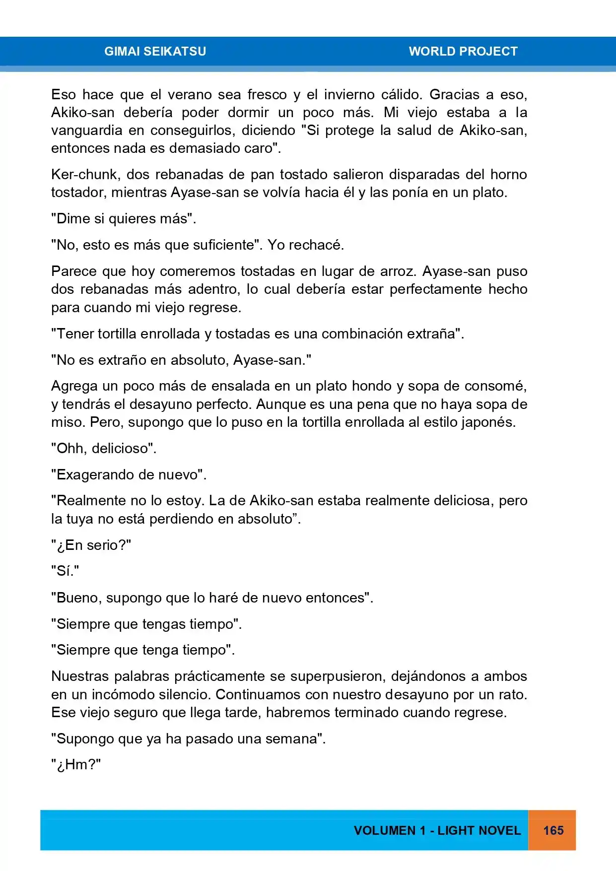 Gimai Seikatsu (Novela) - Capítulo 7 - Página 3 - LectorTMOo