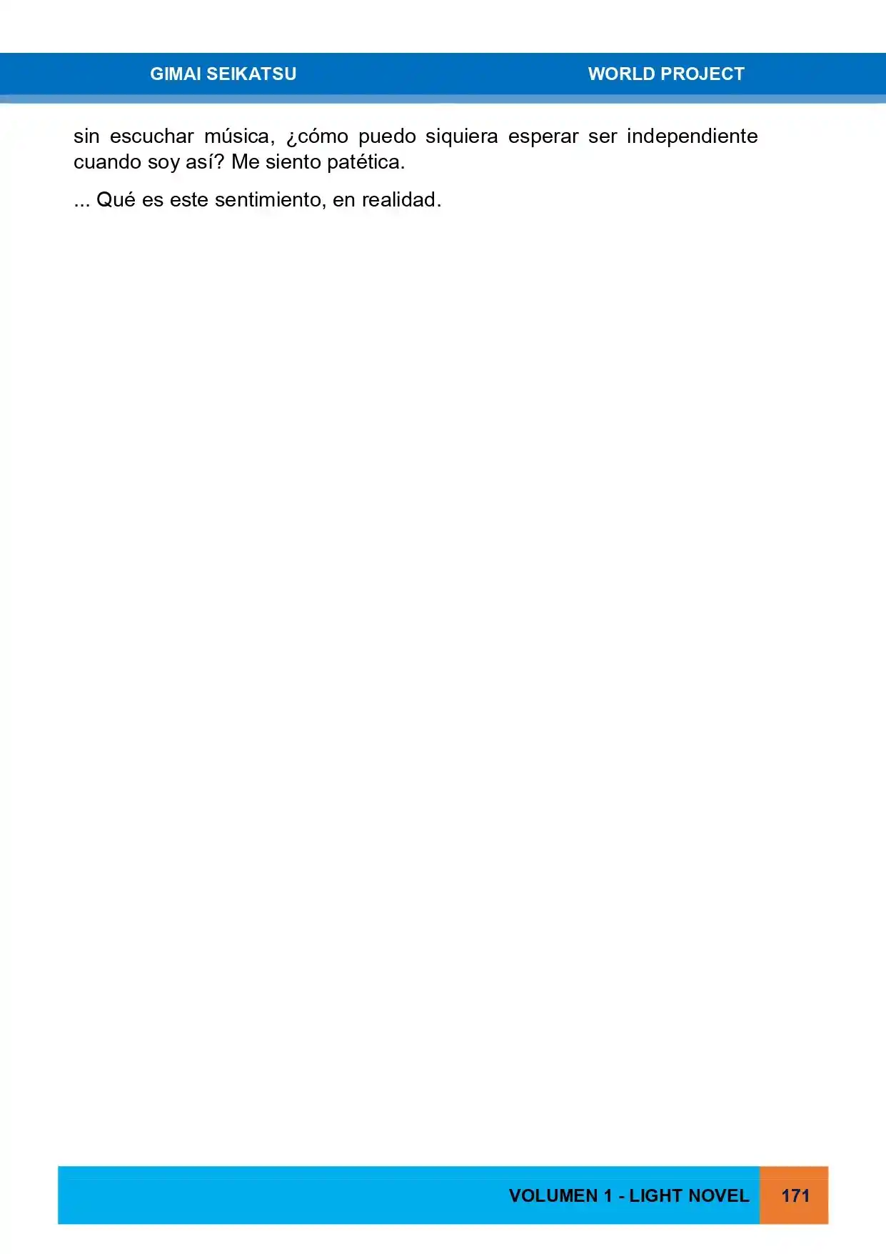Gimai Seikatsu (Novela) - Capítulo 8 - Página 4 - LectorTMOo