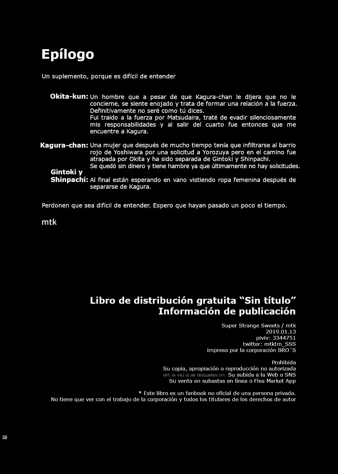 Gintama Doujinshi - Capítulo 19.20 - Página 18 - LectorTMOo