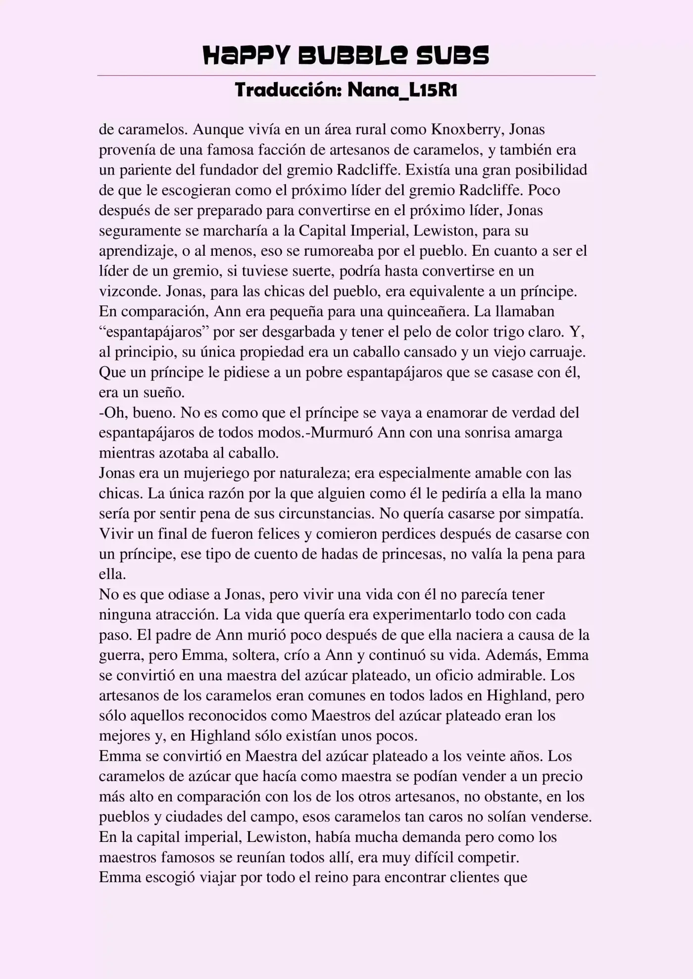 Ginzatoushi To Kuro No Yousei: Sugar Apple Fairy Tale (Novela) - Capítulo 1 - Página 4 - LectorTMOo