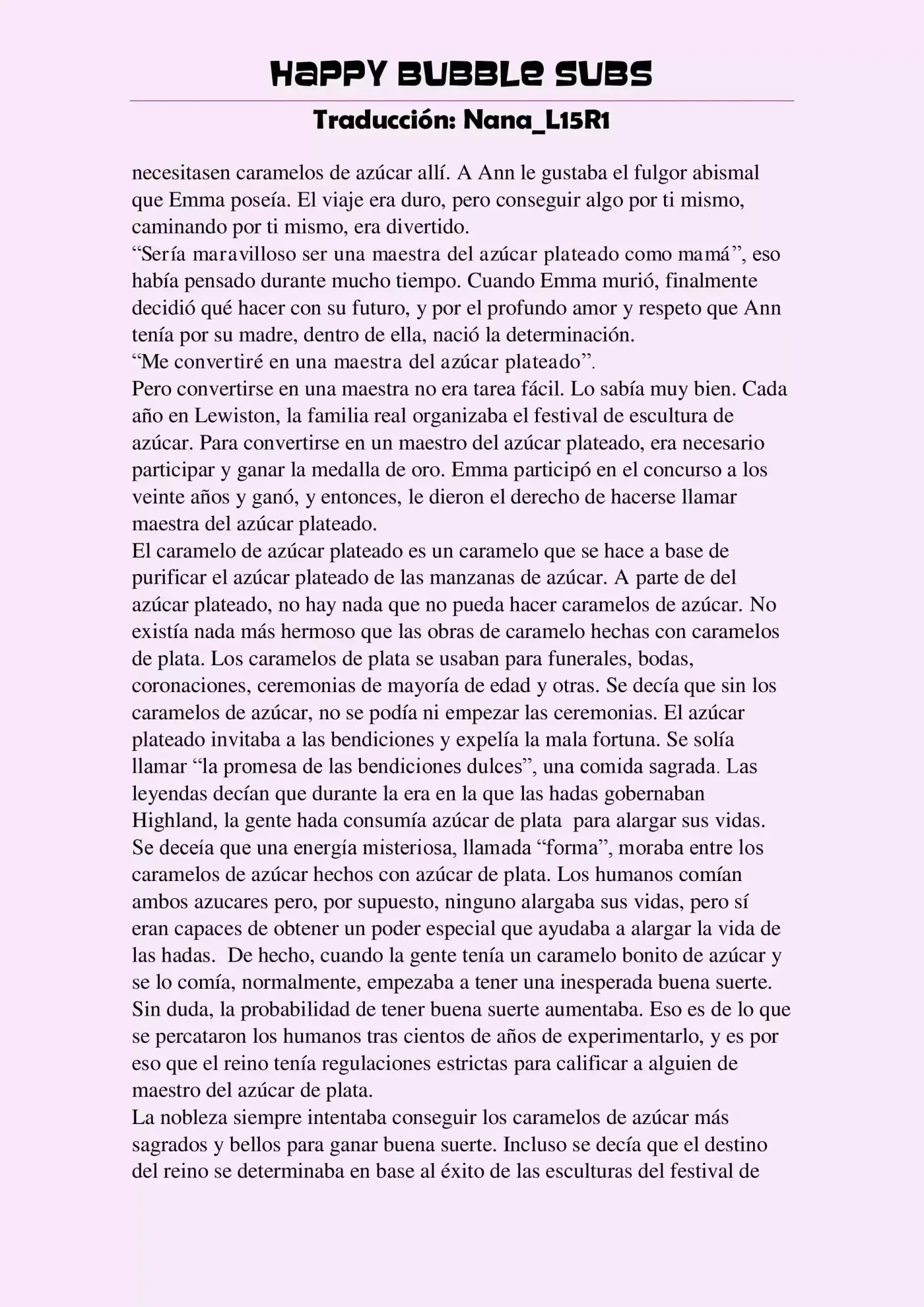 Ginzatoushi To Kuro No Yousei: Sugar Apple Fairy Tale (Novela) - Capítulo 1 - Página 5 - LectorTMOo