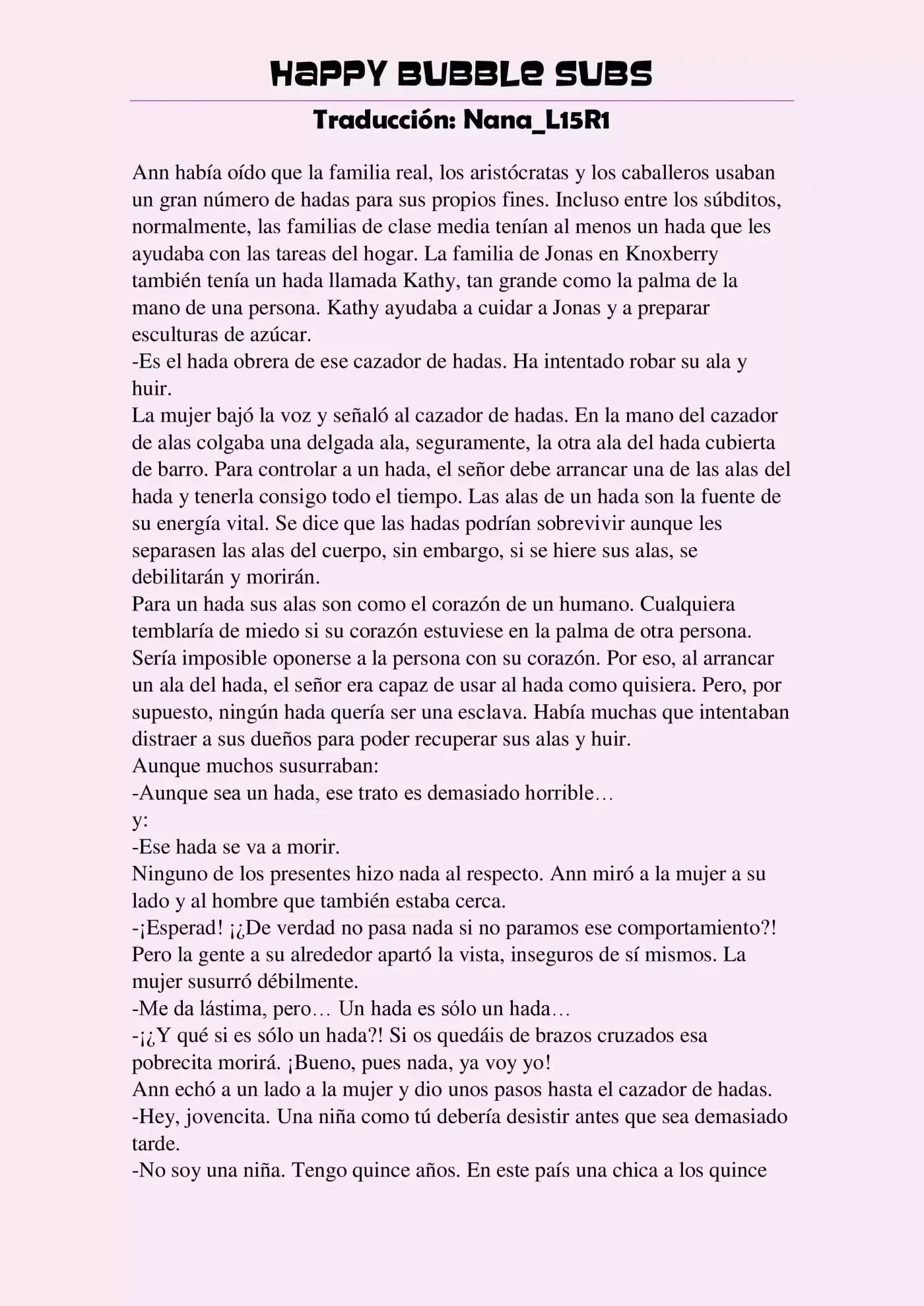 Ginzatoushi To Kuro No Yousei: Sugar Apple Fairy Tale (Novela) - Capítulo 1 - Página 7 - LectorTMOo