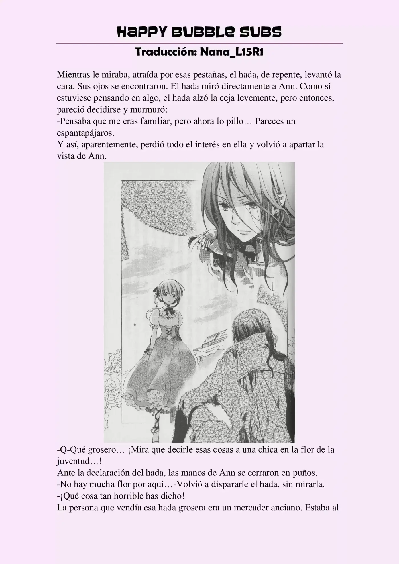 Ginzatoushi To Kuro No Yousei: Sugar Apple Fairy Tale (Novela) - Capítulo 1 - Página 12 - LectorTMOo