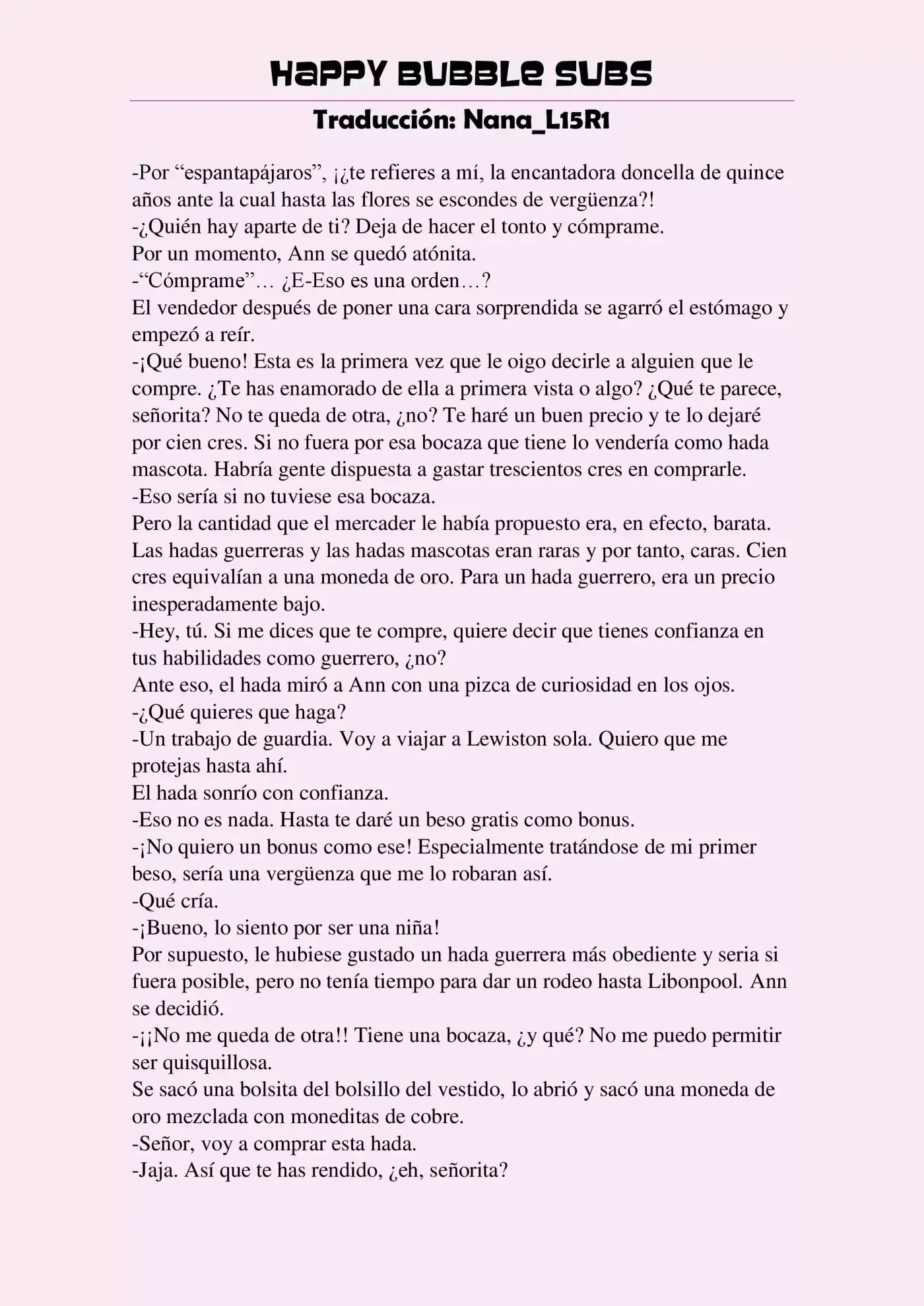 Ginzatoushi To Kuro No Yousei: Sugar Apple Fairy Tale (Novela) - Capítulo 1 - Página 14 - LectorTMOo