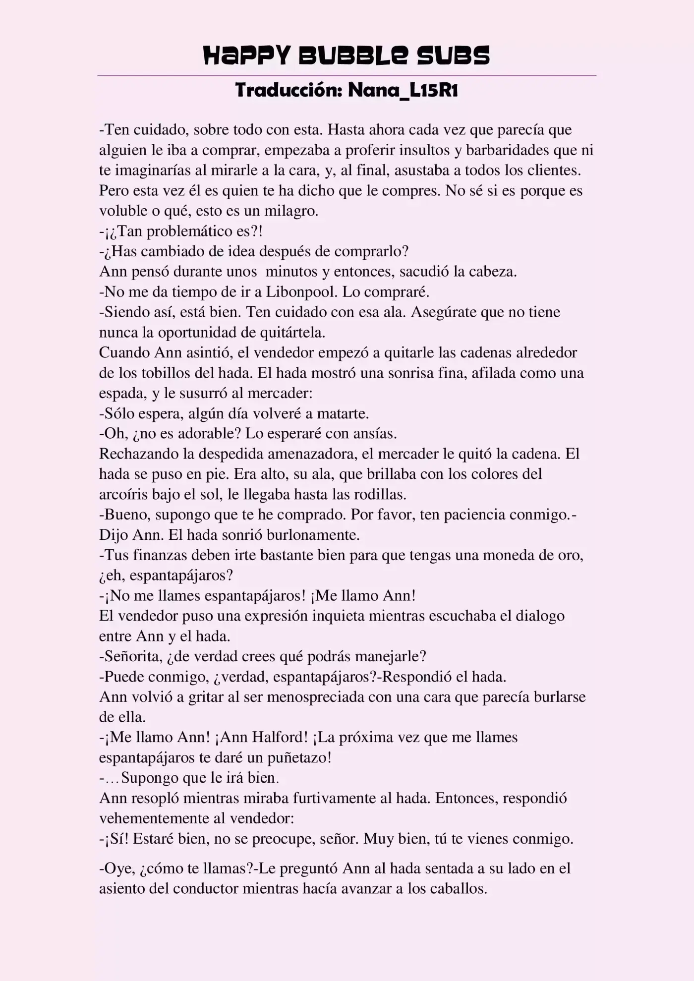 Ginzatoushi To Kuro No Yousei: Sugar Apple Fairy Tale (Novela) - Capítulo 1 - Página 16 - LectorTMOo