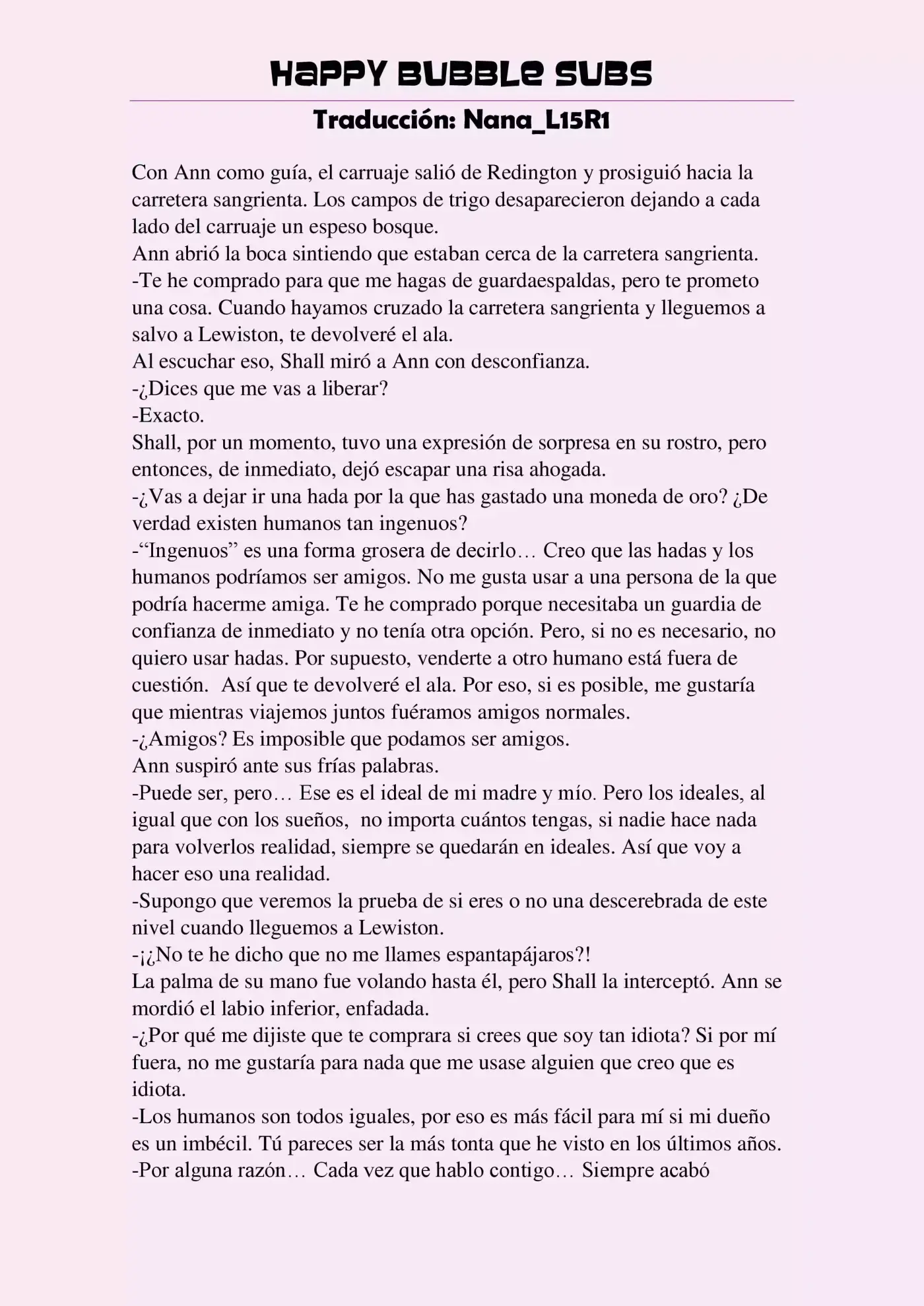 Ginzatoushi To Kuro No Yousei: Sugar Apple Fairy Tale (Novela) - Capítulo 1 - Página 18 - LectorTMOo