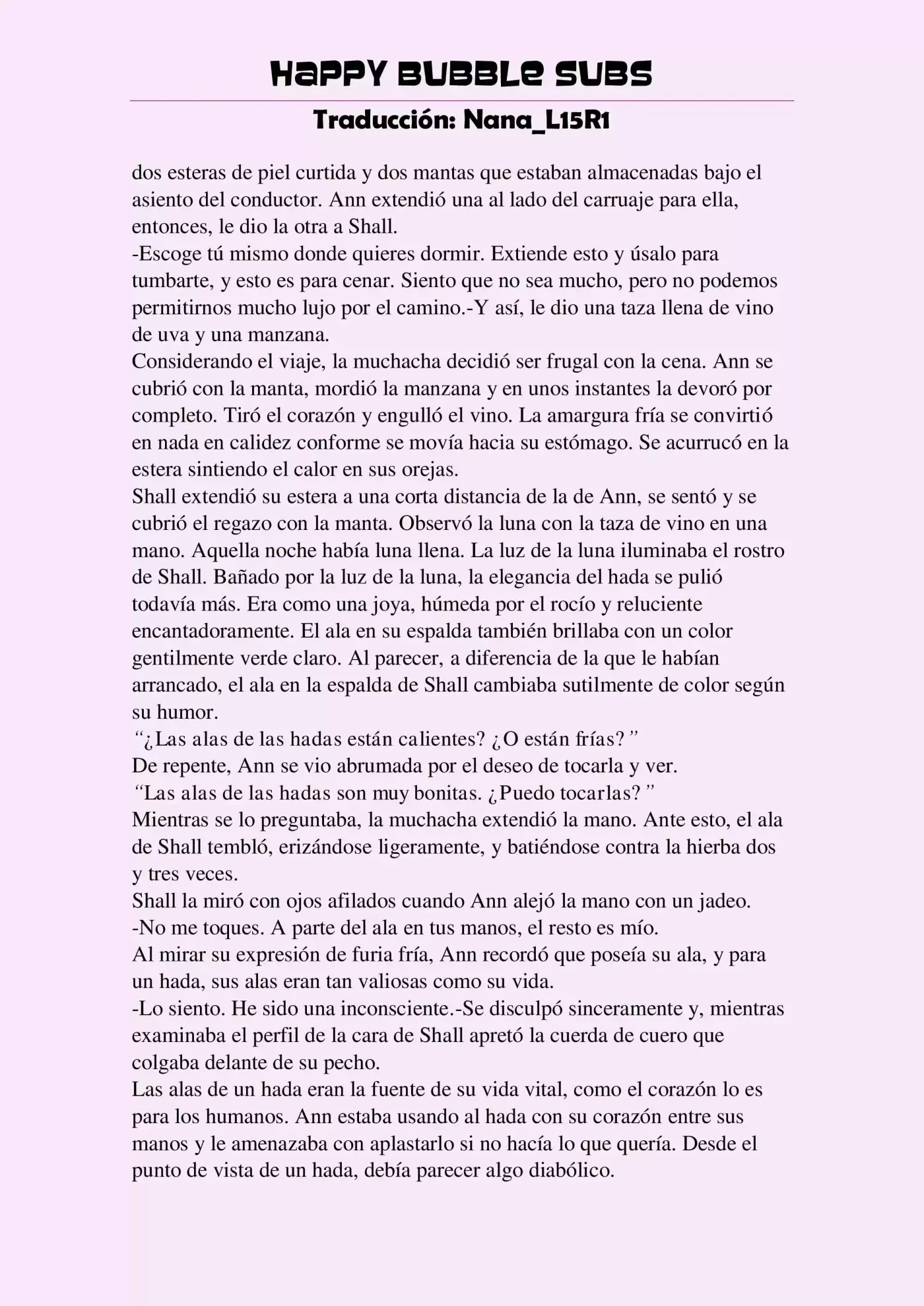Ginzatoushi To Kuro No Yousei: Sugar Apple Fairy Tale (Novela) - Capítulo 1 - Página 20 - LectorTMOo