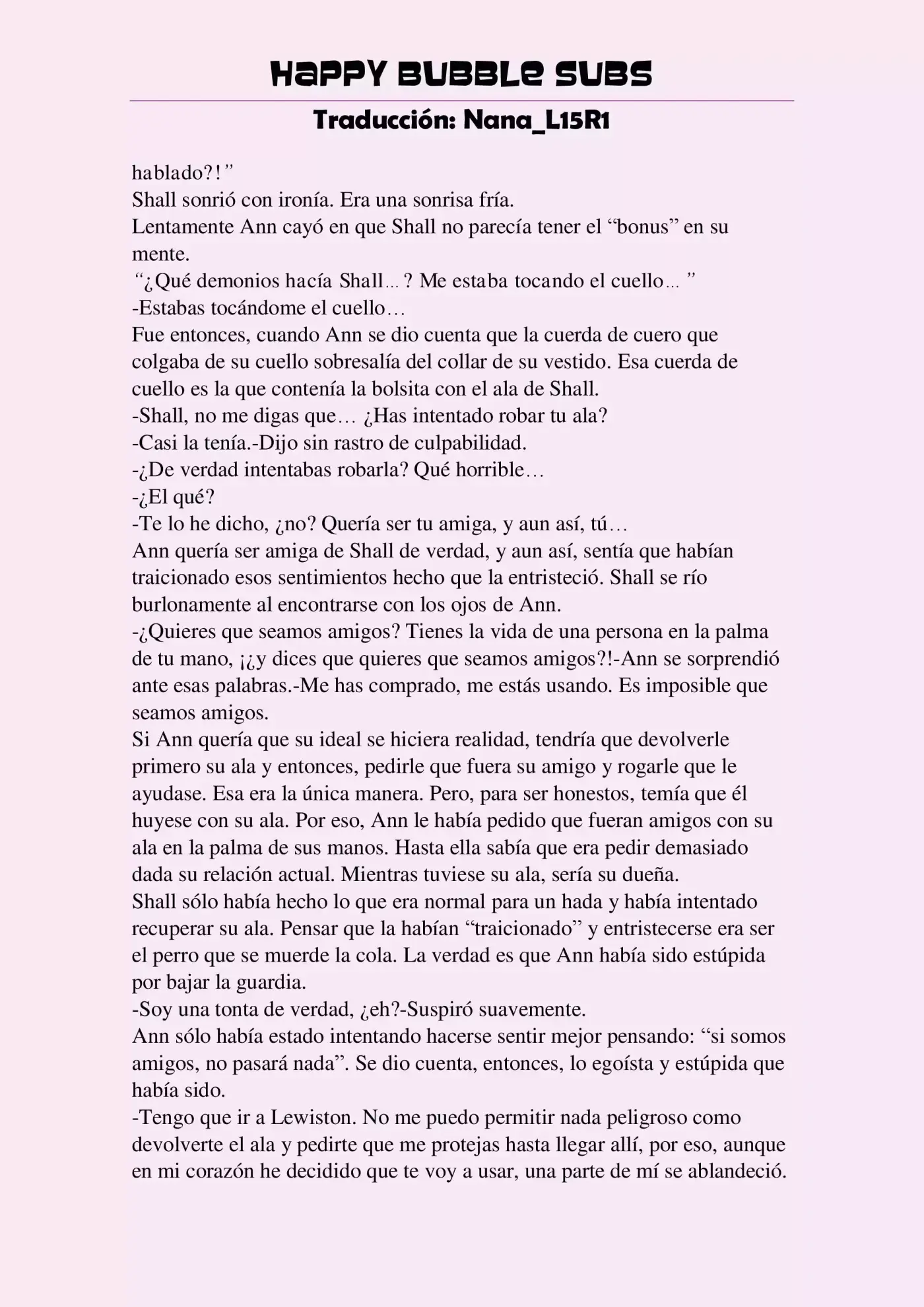 Ginzatoushi To Kuro No Yousei: Sugar Apple Fairy Tale (Novela) - Capítulo 1 - Página 22 - LectorTMOo