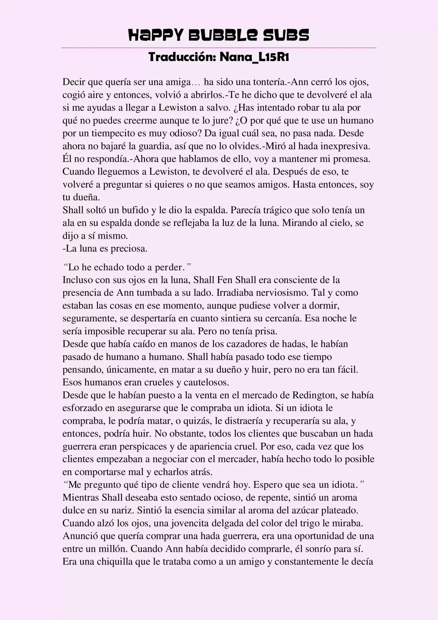 Ginzatoushi To Kuro No Yousei: Sugar Apple Fairy Tale (Novela) - Capítulo 1 - Página 23 - LectorTMOo