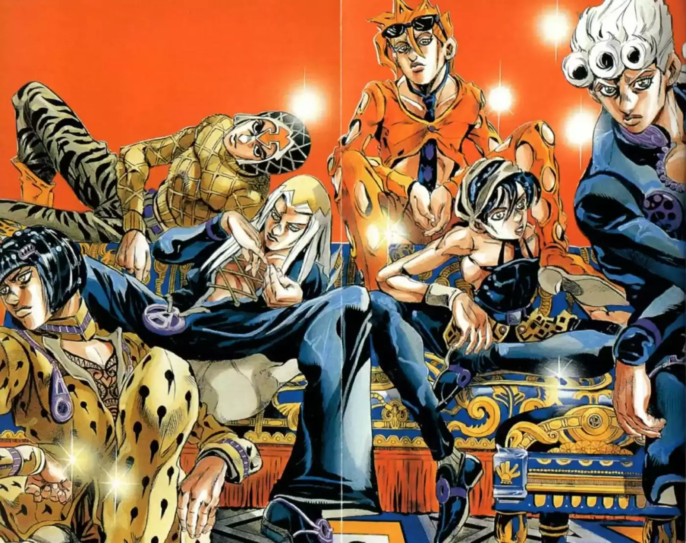 GioGio's Bizarre Adventure II: Golden Heart, Golden Ring (Novela) - Capítulo 1 - Página 4 - LectorTMOo