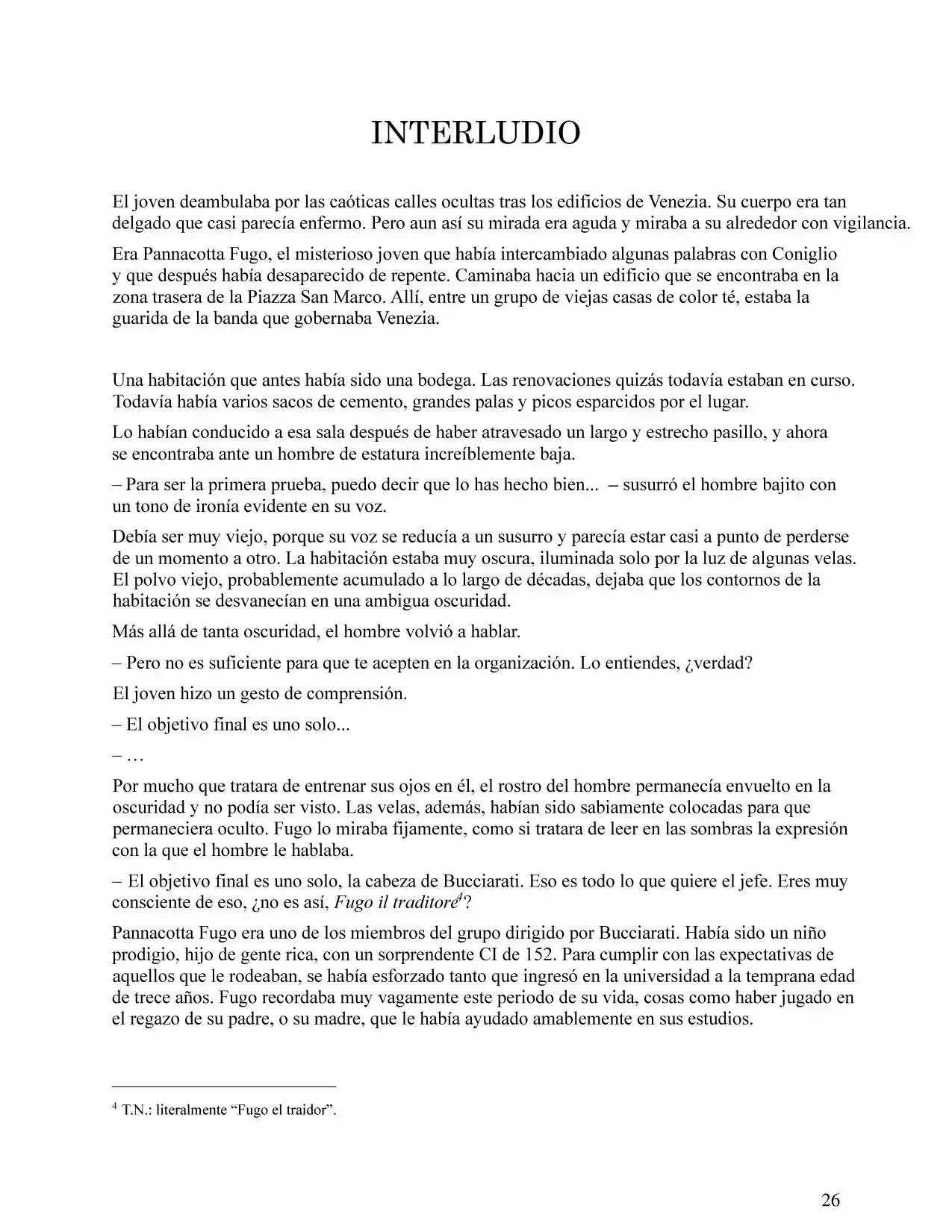GioGio's Bizarre Adventure II: Golden Heart, Golden Ring (Novela) - Capítulo 1 - Página 26 - LectorTMOo