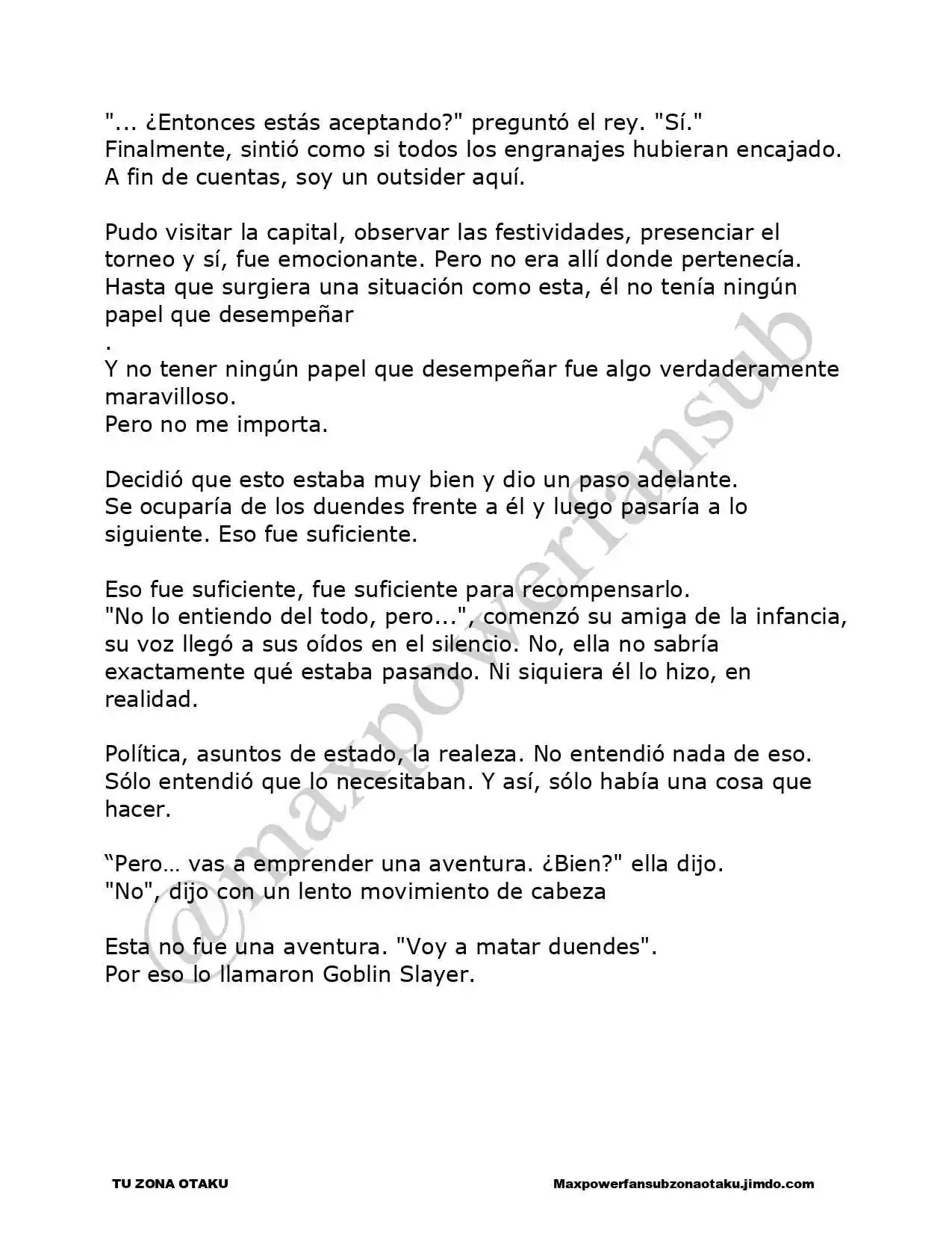 GOBLIN SLAYER VOLUME 16 (Novela) - Capítulo 4 - Página 38 - LectorTMOo