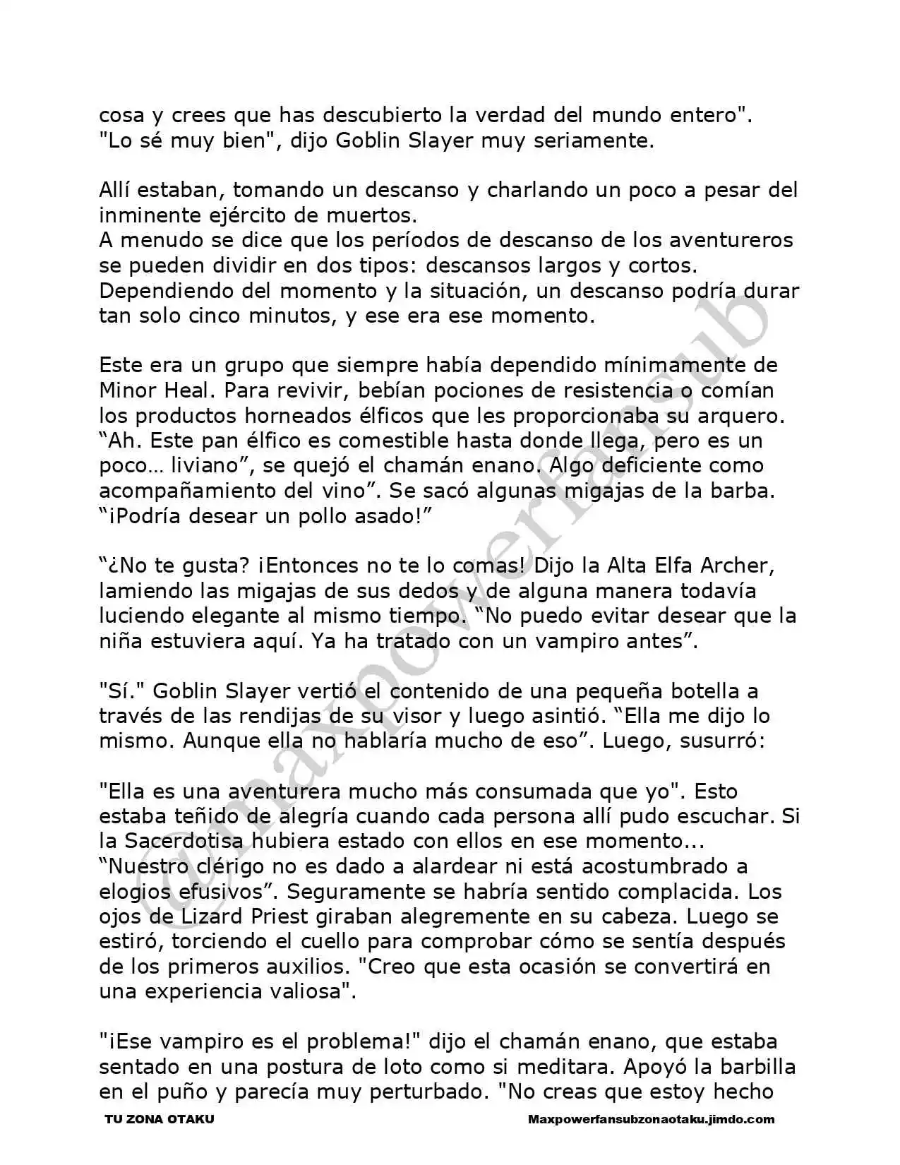 GOBLIN SLAYER VOLUME 16 (Novela) - Capítulo 7 - Página 43 - LectorTMOo
