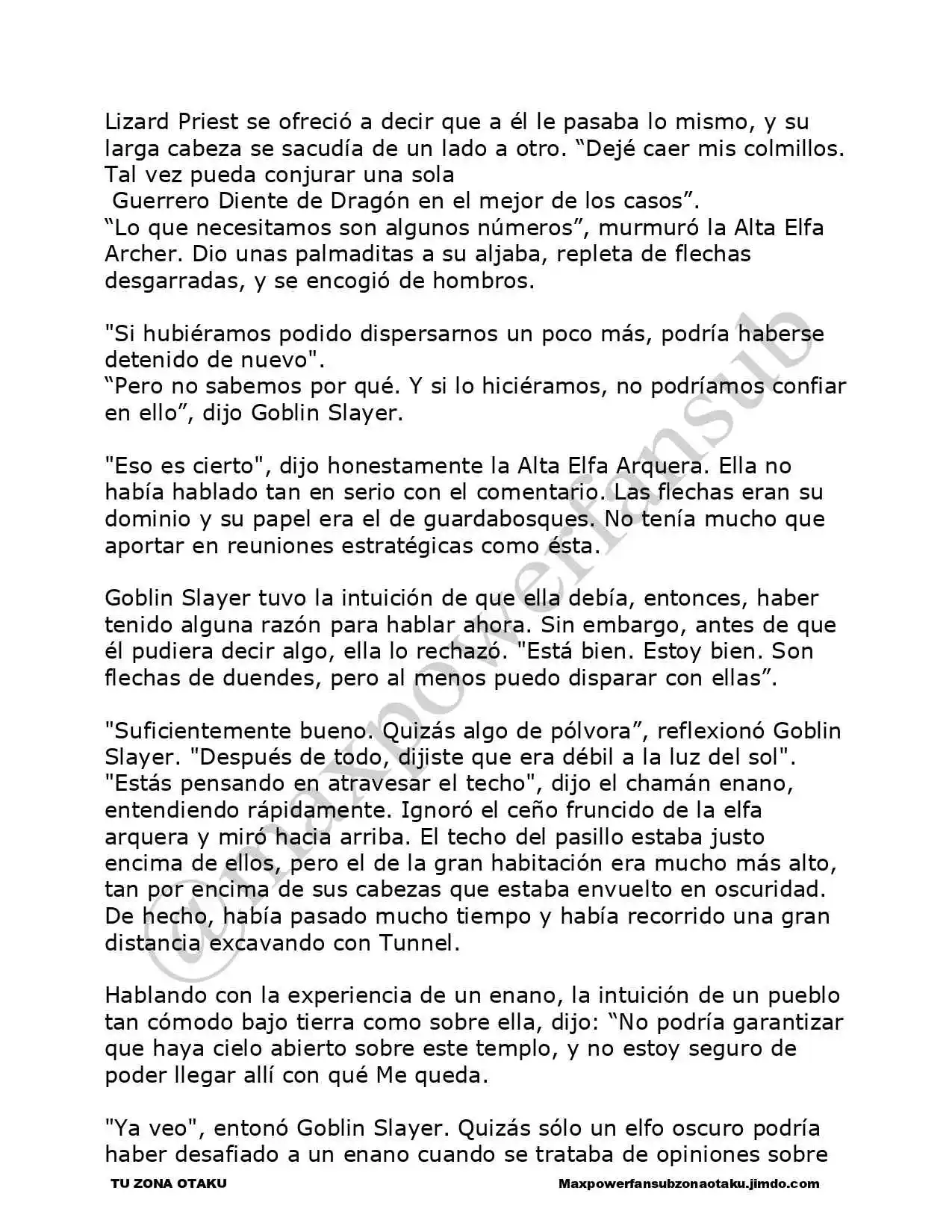 GOBLIN SLAYER VOLUME 16 (Novela) - Capítulo 7 - Página 45 - LectorTMOo