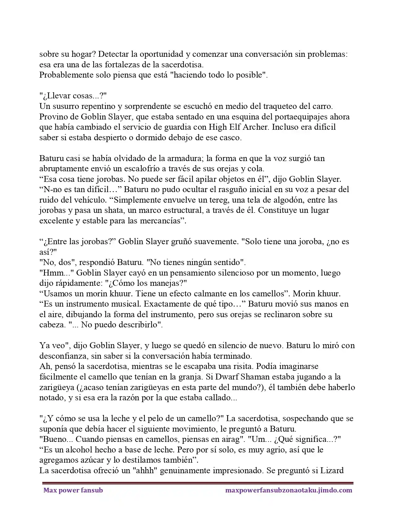 GOBLIR SLEYER VOLUMEN 15 (Novela) - Capítulo 2 - Página 12 - LectorTMOo