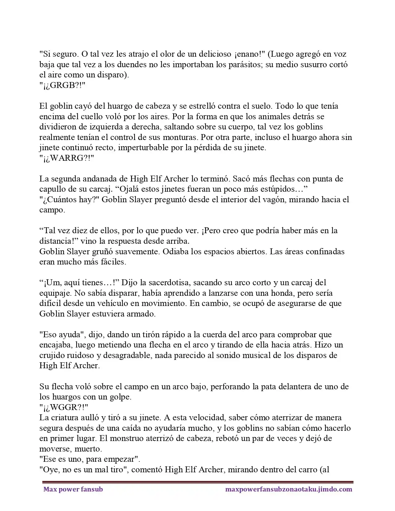 GOBLIR SLEYER VOLUMEN 15 (Novela) - Capítulo 2 - Página 15 - LectorTMOo