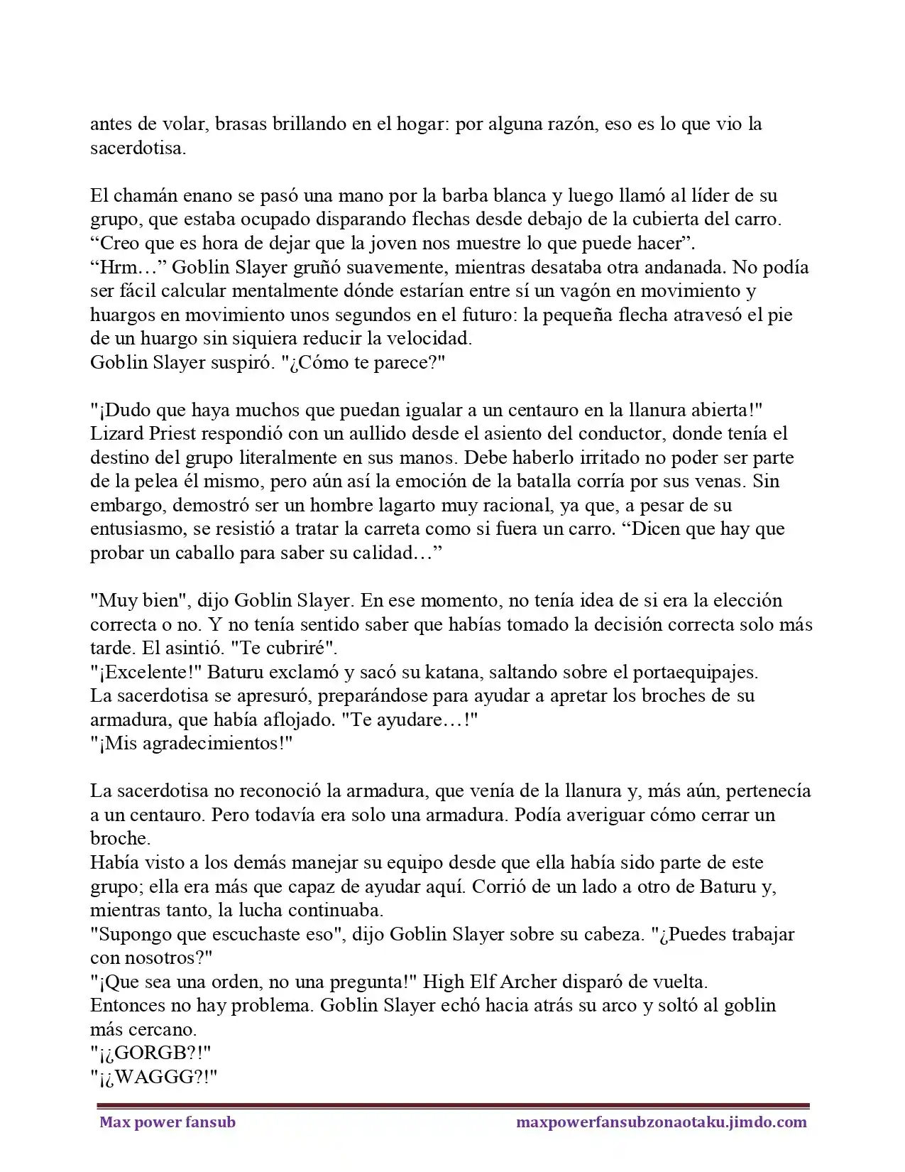 GOBLIR SLEYER VOLUMEN 15 (Novela) - Capítulo 2 - Página 17 - LectorTMOo