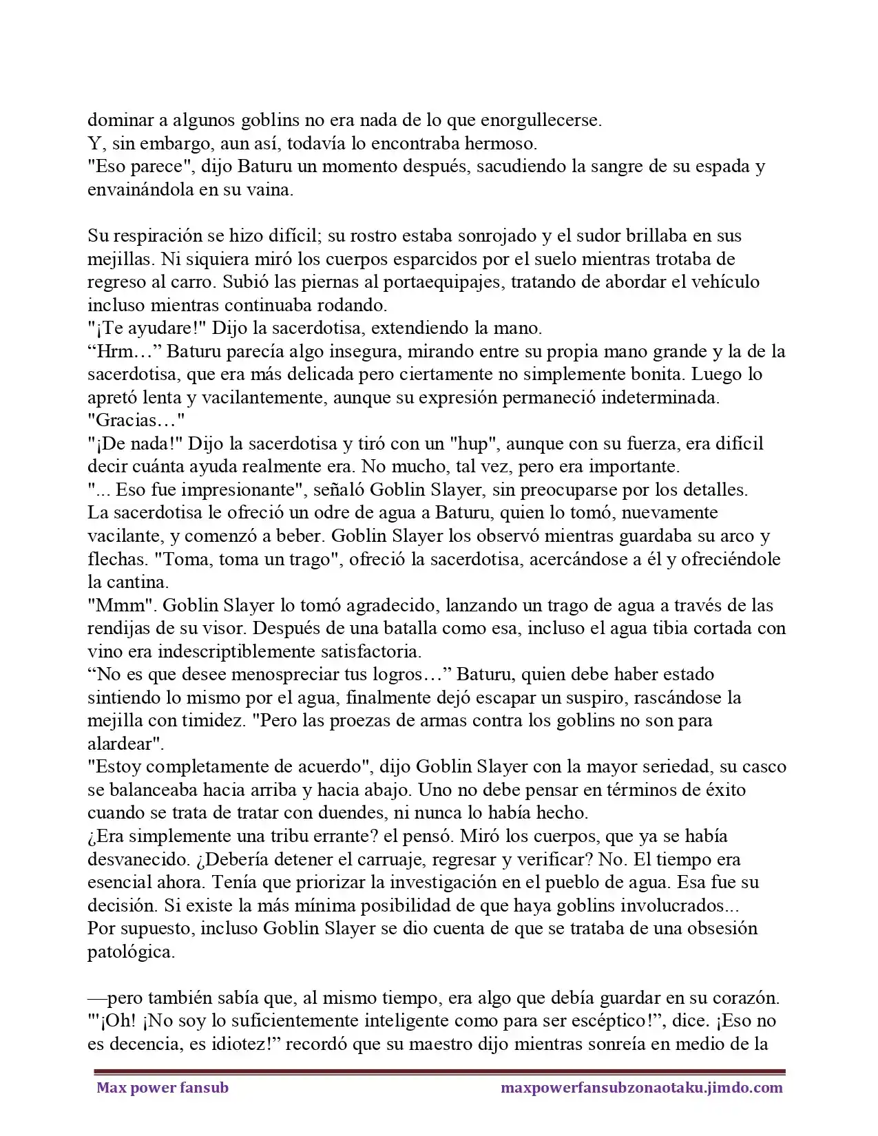 GOBLIR SLEYER VOLUMEN 15 (Novela) - Capítulo 2 - Página 20 - LectorTMOo