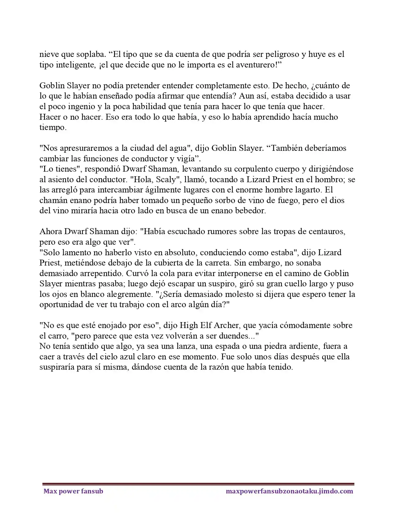 GOBLIR SLEYER VOLUMEN 15 (Novela) - Capítulo 2 - Página 21 - LectorTMOo