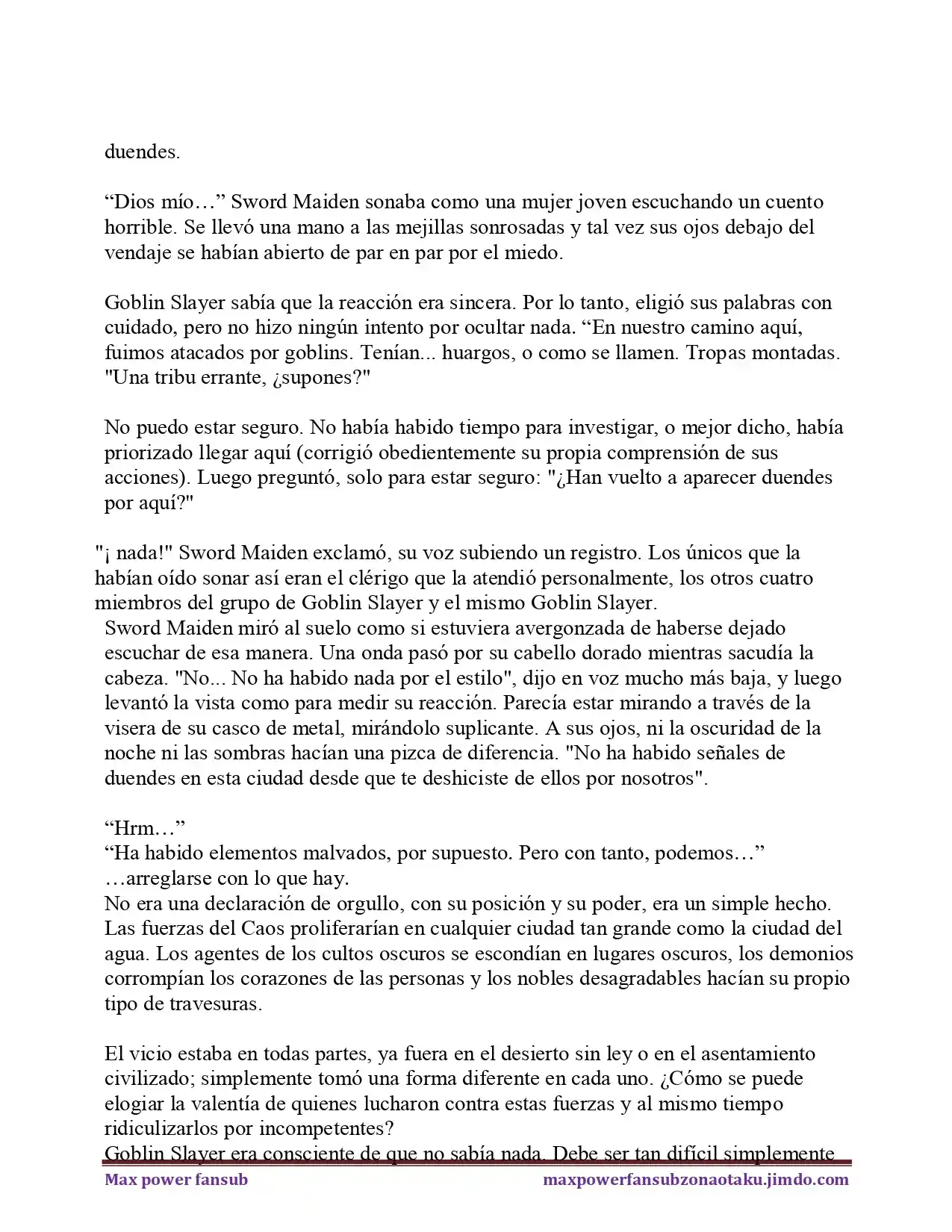 GOBLIR SLEYER VOLUMEN 15 (Novela) - Capítulo 4 - Página 17 - LectorTMOo