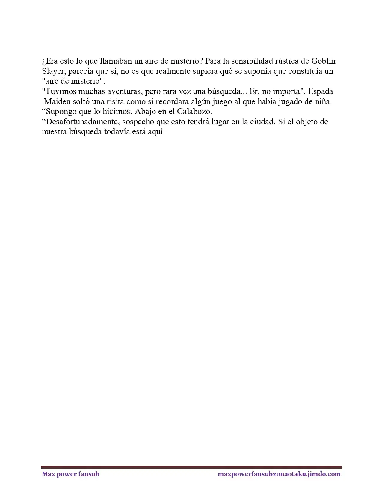 GOBLIR SLEYER VOLUMEN 15 (Novela) - Capítulo 4 - Página 19 - LectorTMOo