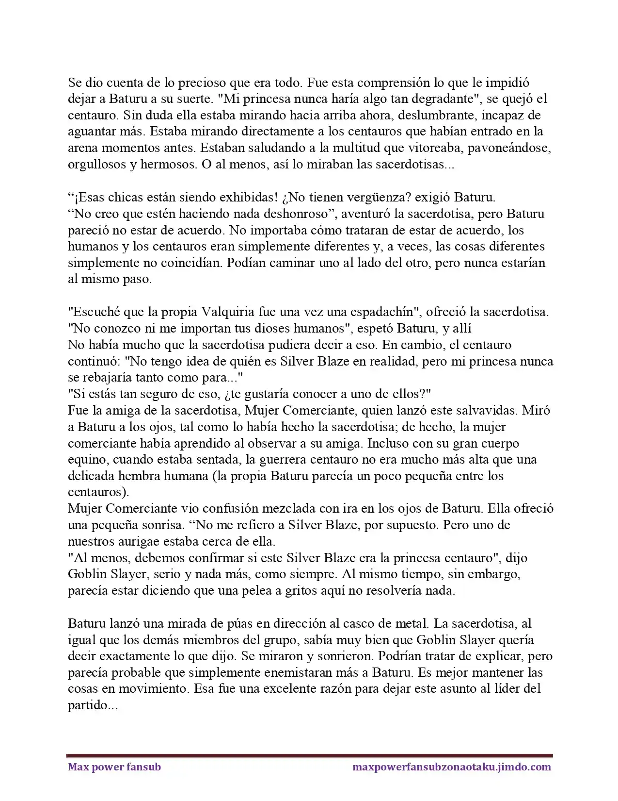 GOBLIR SLEYER VOLUMEN 15 (Novela) - Capítulo 4 - Página 29 - LectorTMOo