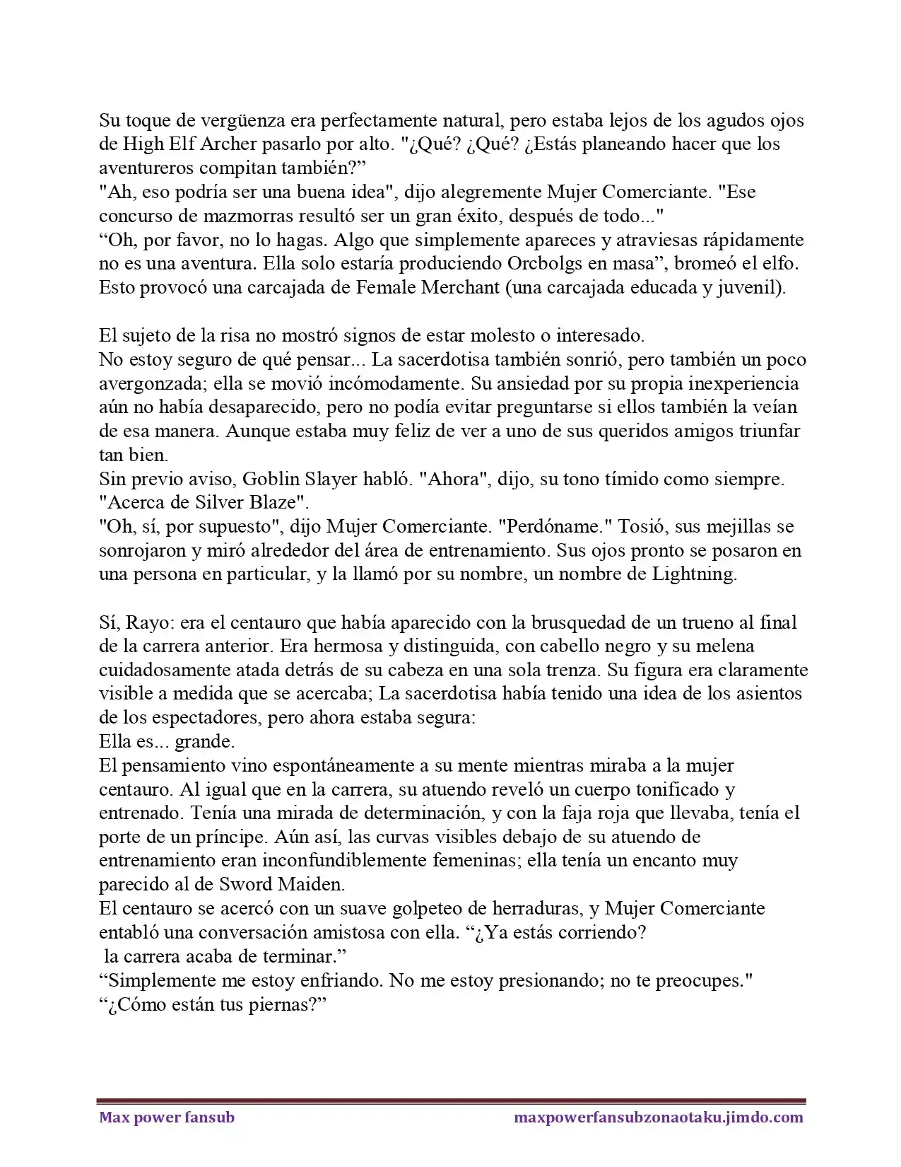 GOBLIR SLEYER VOLUMEN 15 (Novela) - Capítulo 4 - Página 32 - LectorTMOo