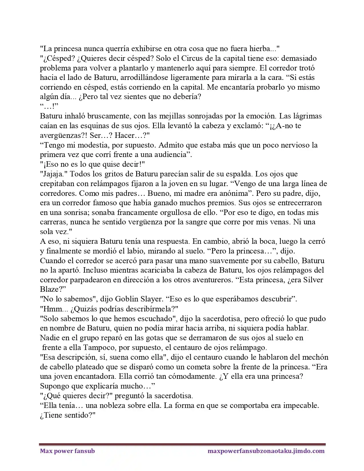 GOBLIR SLEYER VOLUMEN 15 (Novela) - Capítulo 4 - Página 34 - LectorTMOo