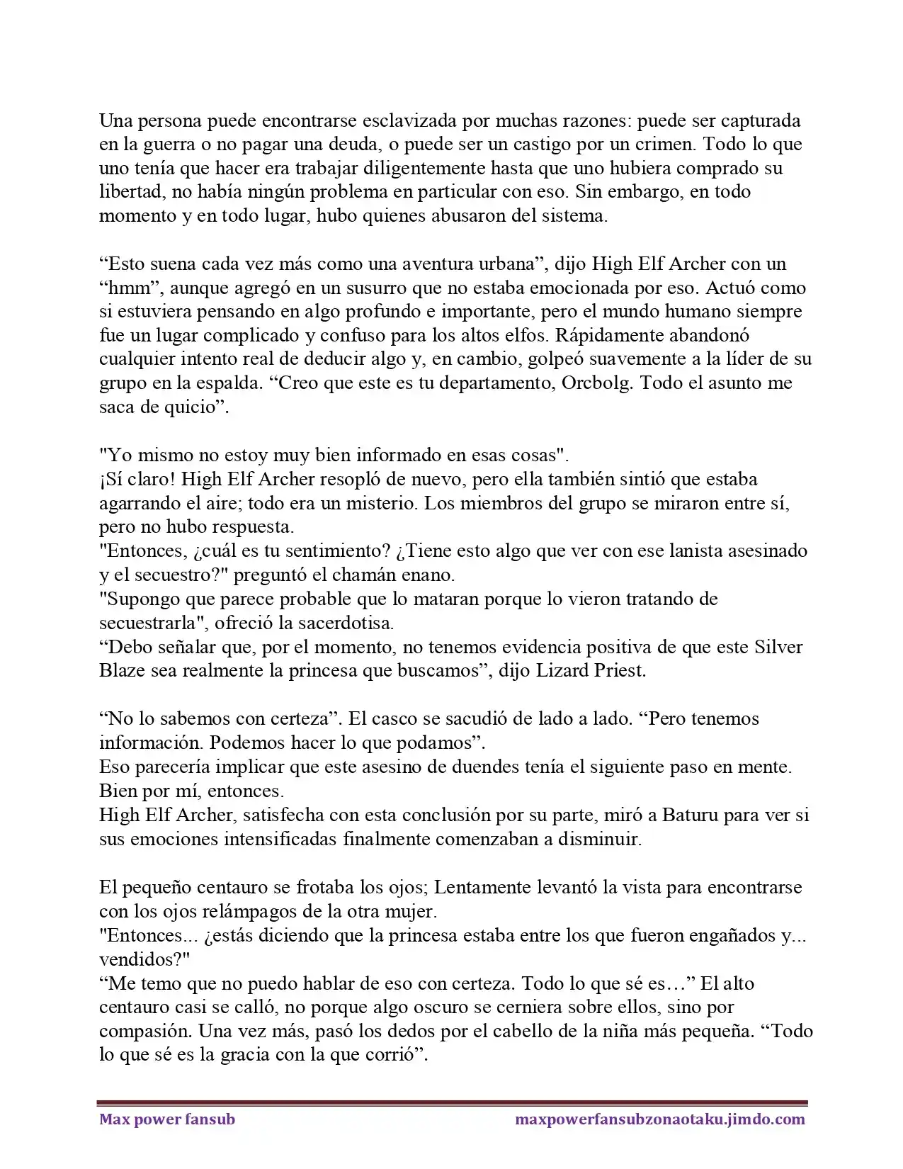 GOBLIR SLEYER VOLUMEN 15 (Novela) - Capítulo 4 - Página 36 - LectorTMOo