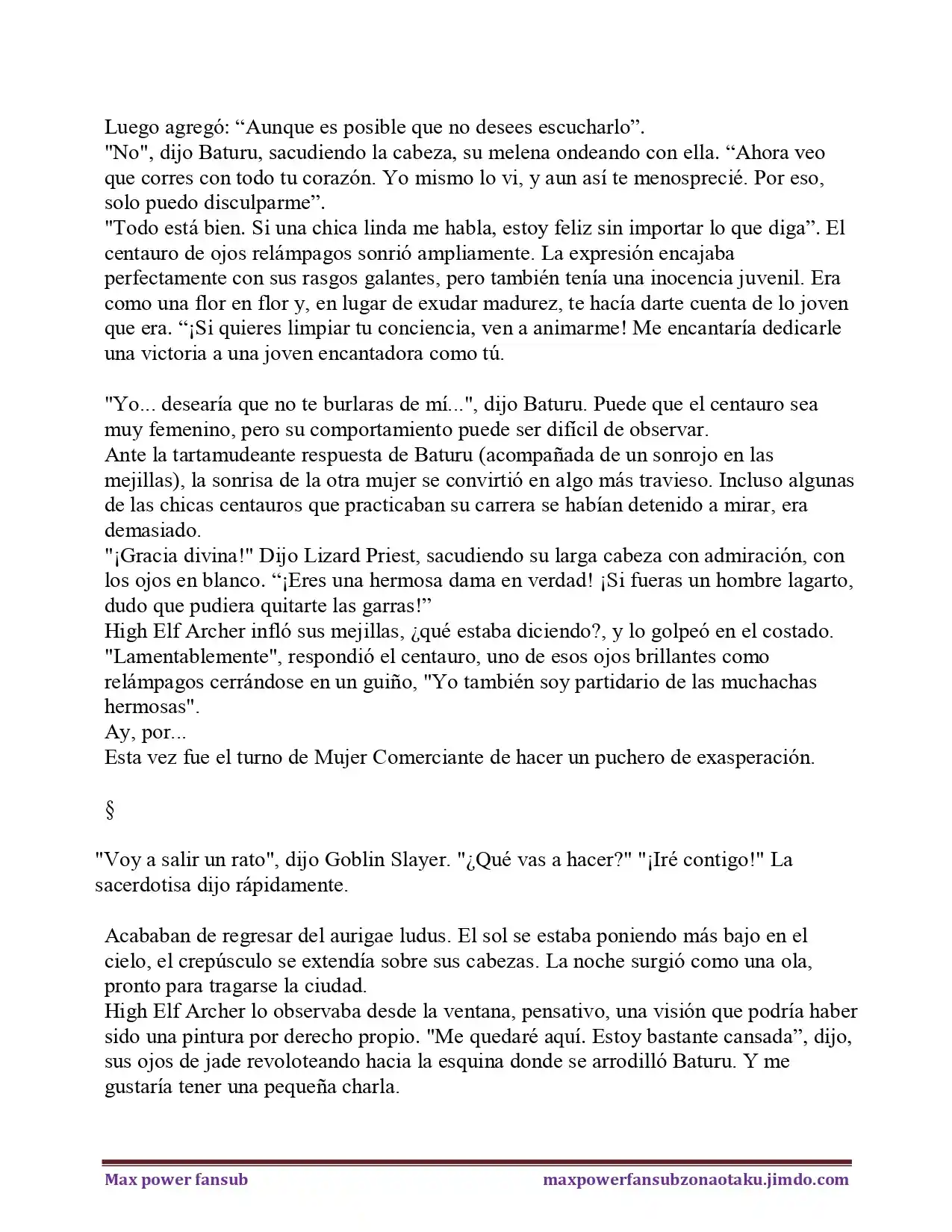 GOBLIR SLEYER VOLUMEN 15 (Novela) - Capítulo 4 - Página 37 - LectorTMOo