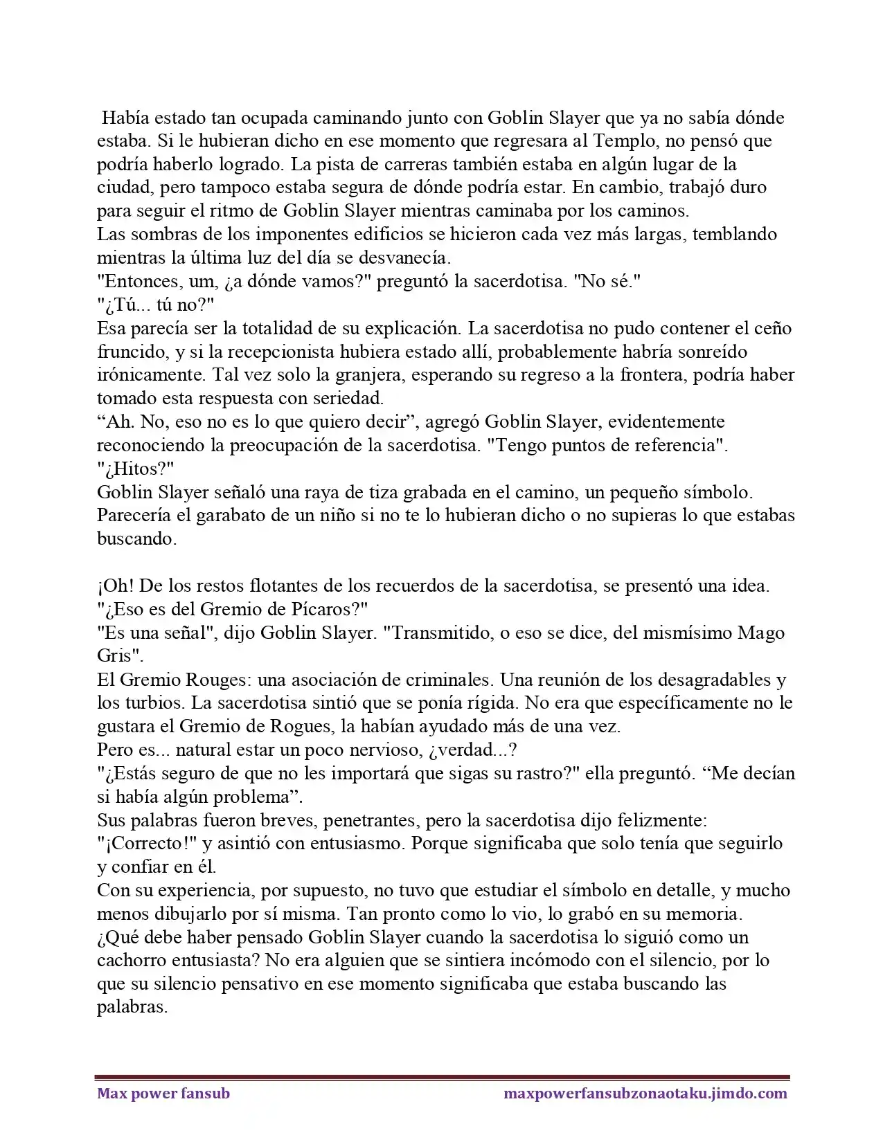 GOBLIR SLEYER VOLUMEN 15 (Novela) - Capítulo 4 - Página 39 - LectorTMOo