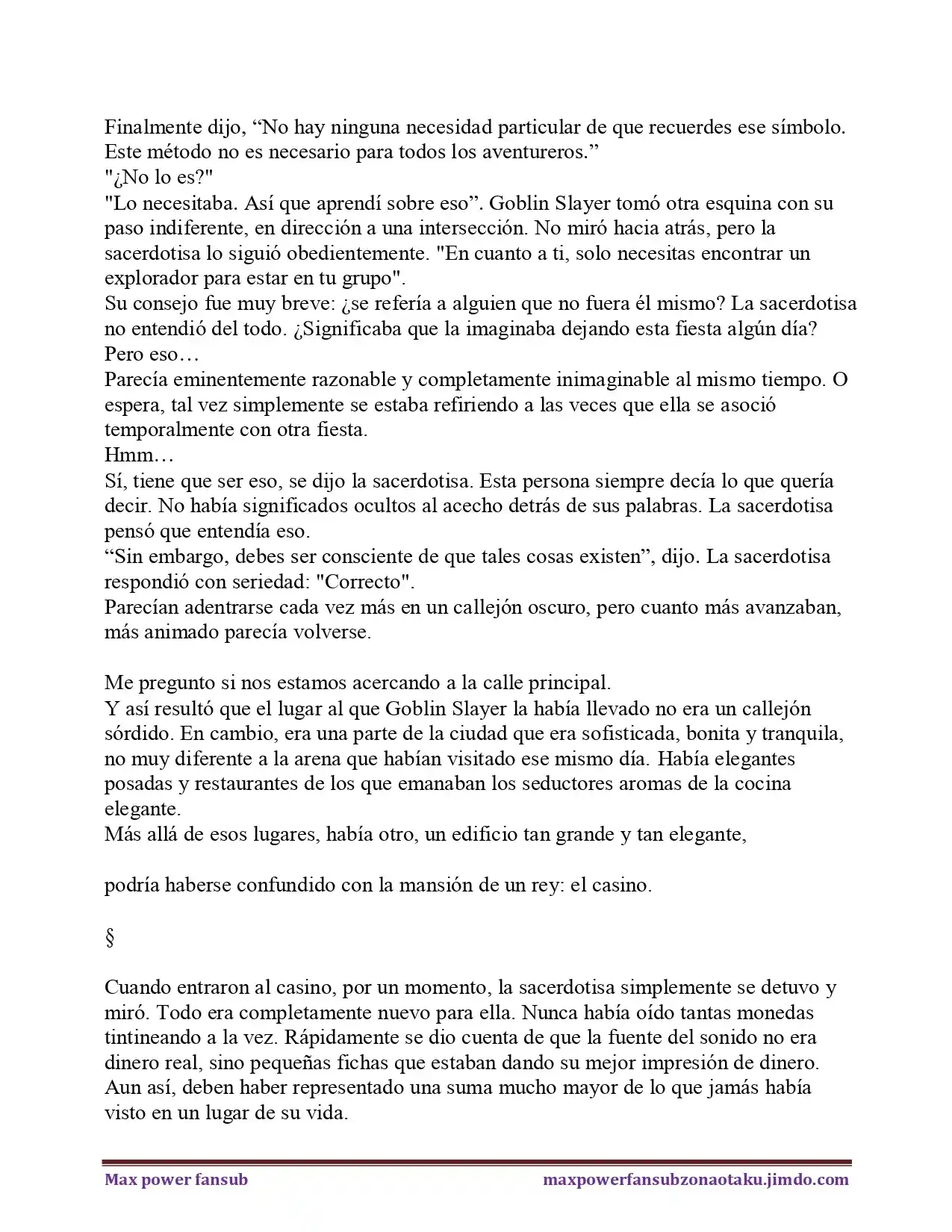 GOBLIR SLEYER VOLUMEN 15 (Novela) - Capítulo 4 - Página 40 - LectorTMOo