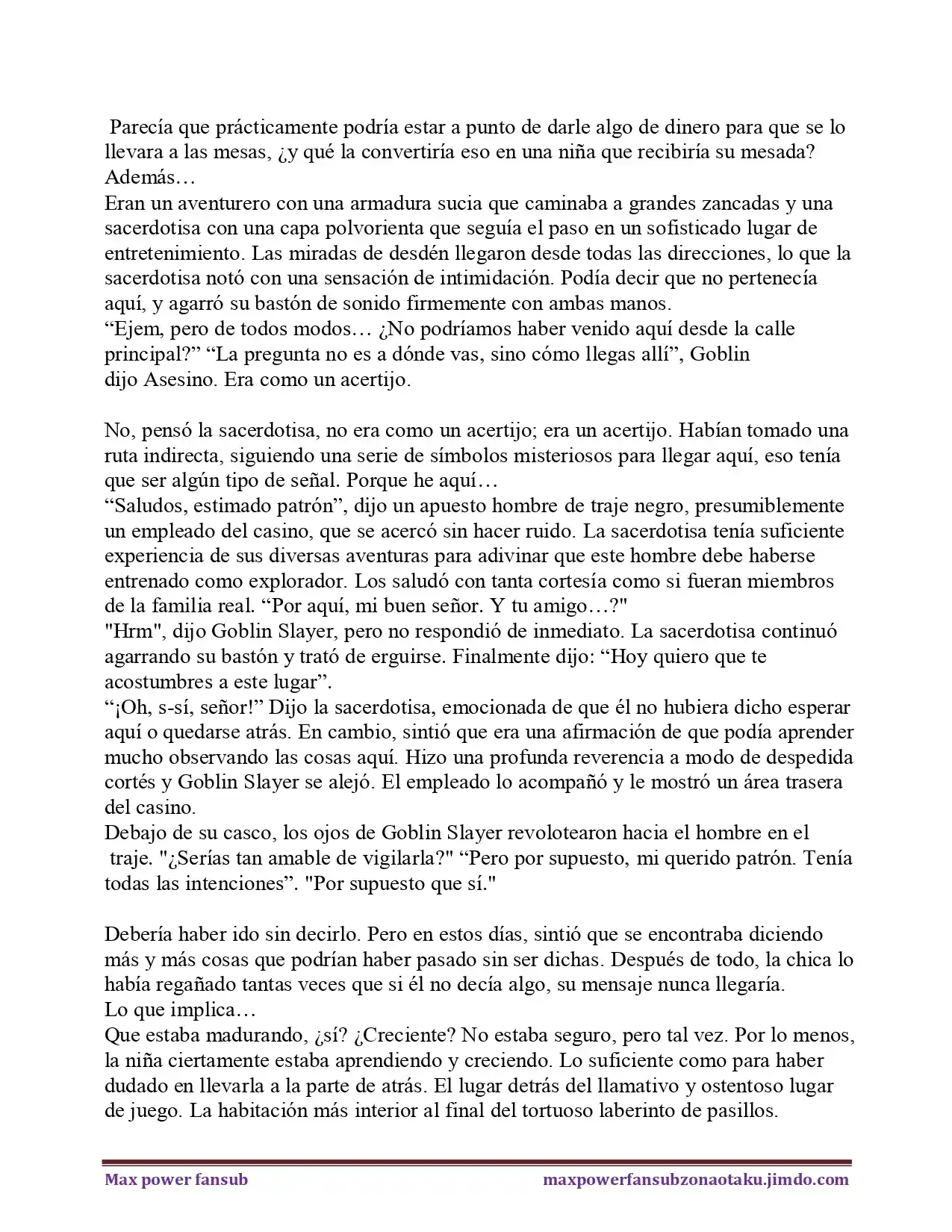 GOBLIR SLEYER VOLUMEN 15 (Novela) - Capítulo 4 - Página 42 - LectorTMOo