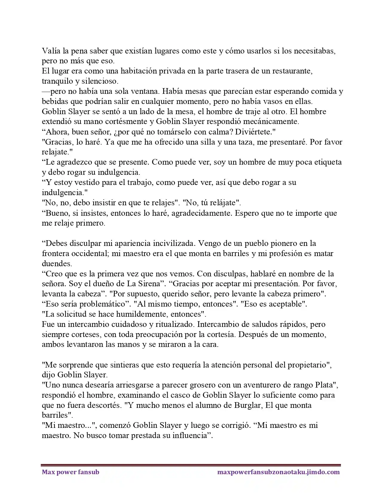 GOBLIR SLEYER VOLUMEN 15 (Novela) - Capítulo 4 - Página 43 - LectorTMOo