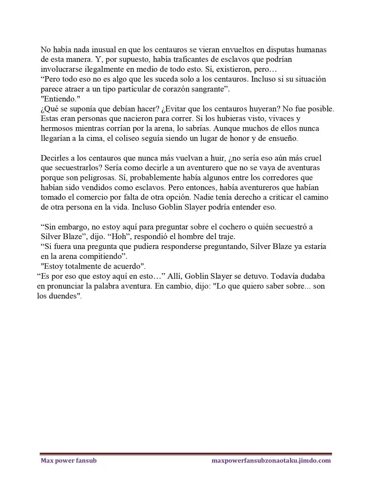 GOBLIR SLEYER VOLUMEN 15 (Novela) - Capítulo 4 - Página 45 - LectorTMOo