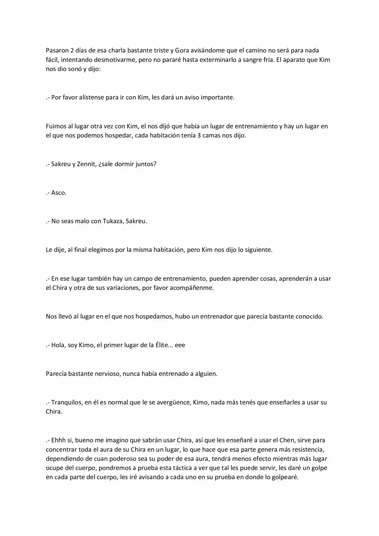 GOD KILLER (Novela) - Capítulo 4 - Página 1 - LectorTMOo