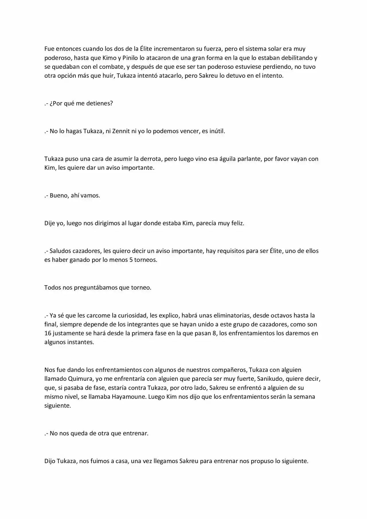GOD KILLER (Novela) - Capítulo 5 - Página 1 - LectorTMOo